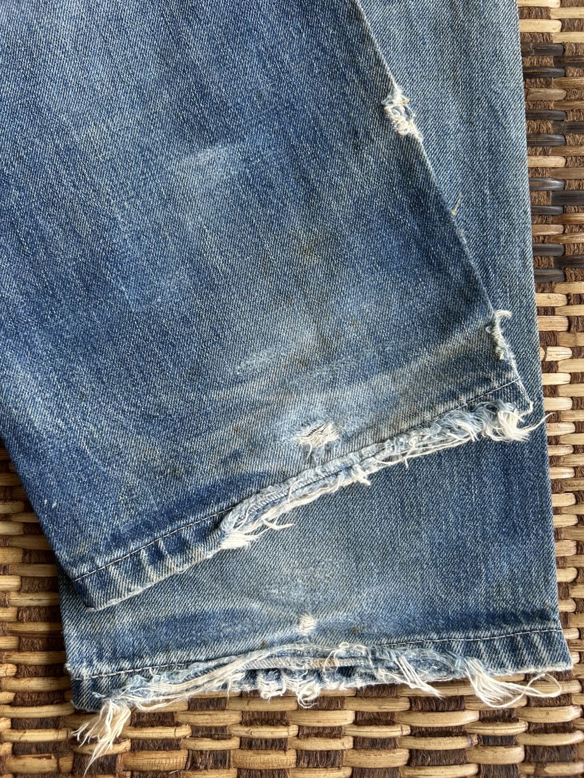 Japanese Brand × Kapital × Vintage Japanese Salvedge Vintage Distressed Denim Jeans Size US 29 - 9 Thumbnail