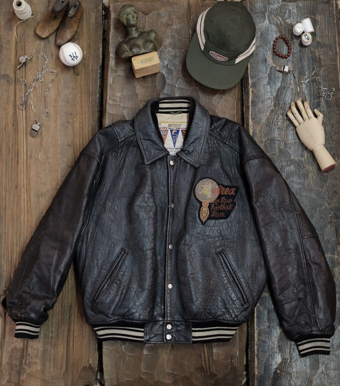 Avirex Varsity Jacket Choctaw Football Team XL