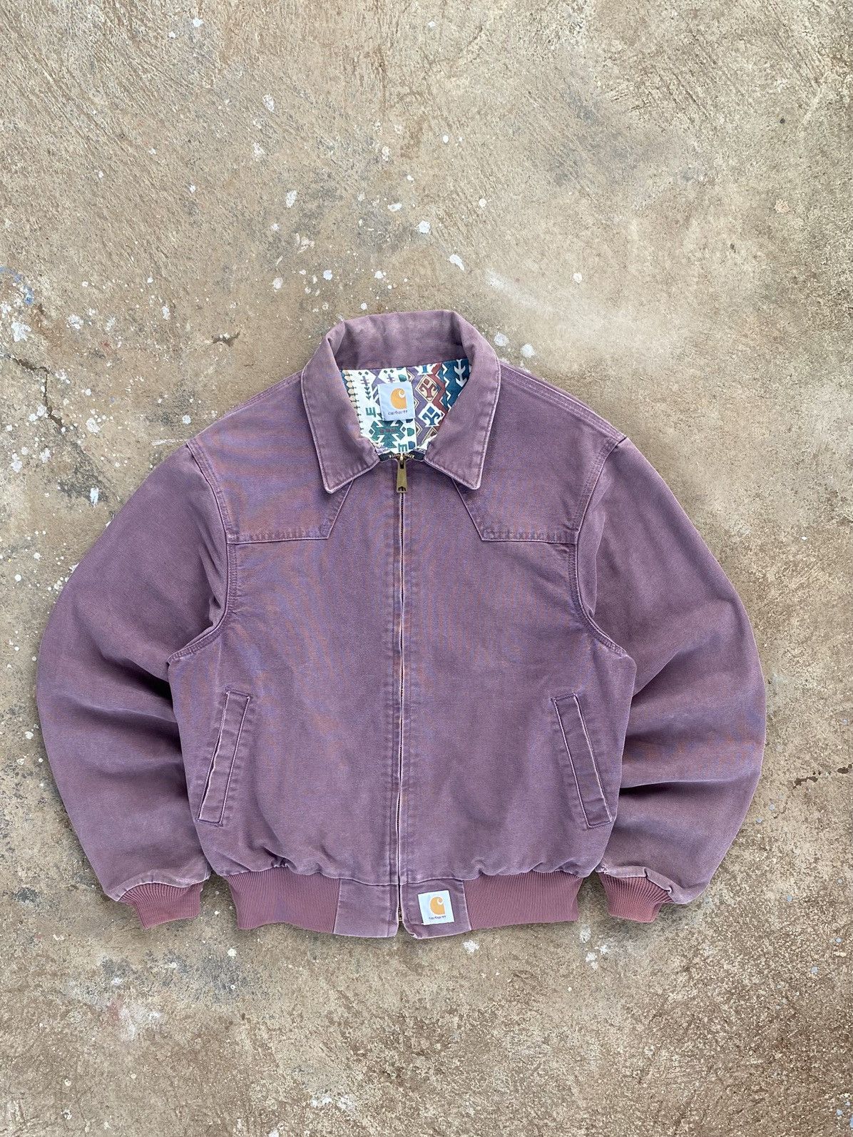 Carhartt Vintage Carhartt Western Jacket Sante Fe JS1457 Damson Size US M / EU 48-50 / 2 - 1 Thumbnail