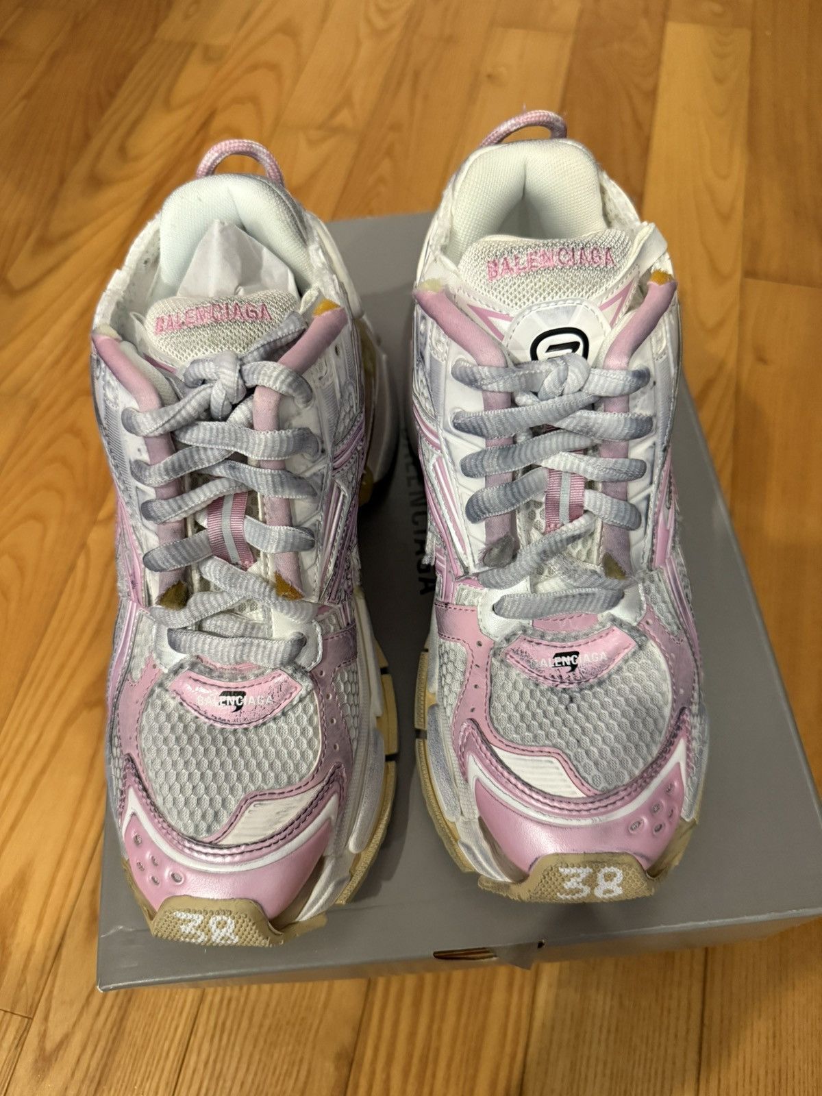 Balenciaga Balenciaga Runner Sneakers Size US 6.5 / EU 39-40 - 2 Thumbnail