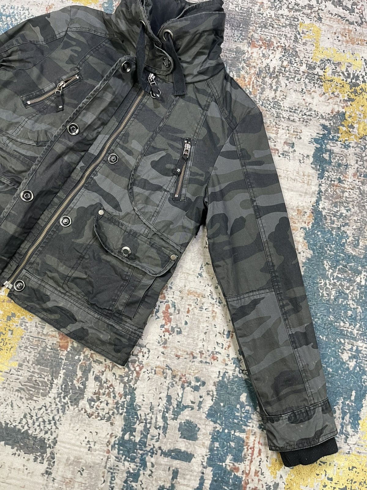 NEXT Archive🔥Next Apocalypse Camouflage Bono Short Jacket Size XL / US 12-14 / IT 48-50 - 3 Thumbnail