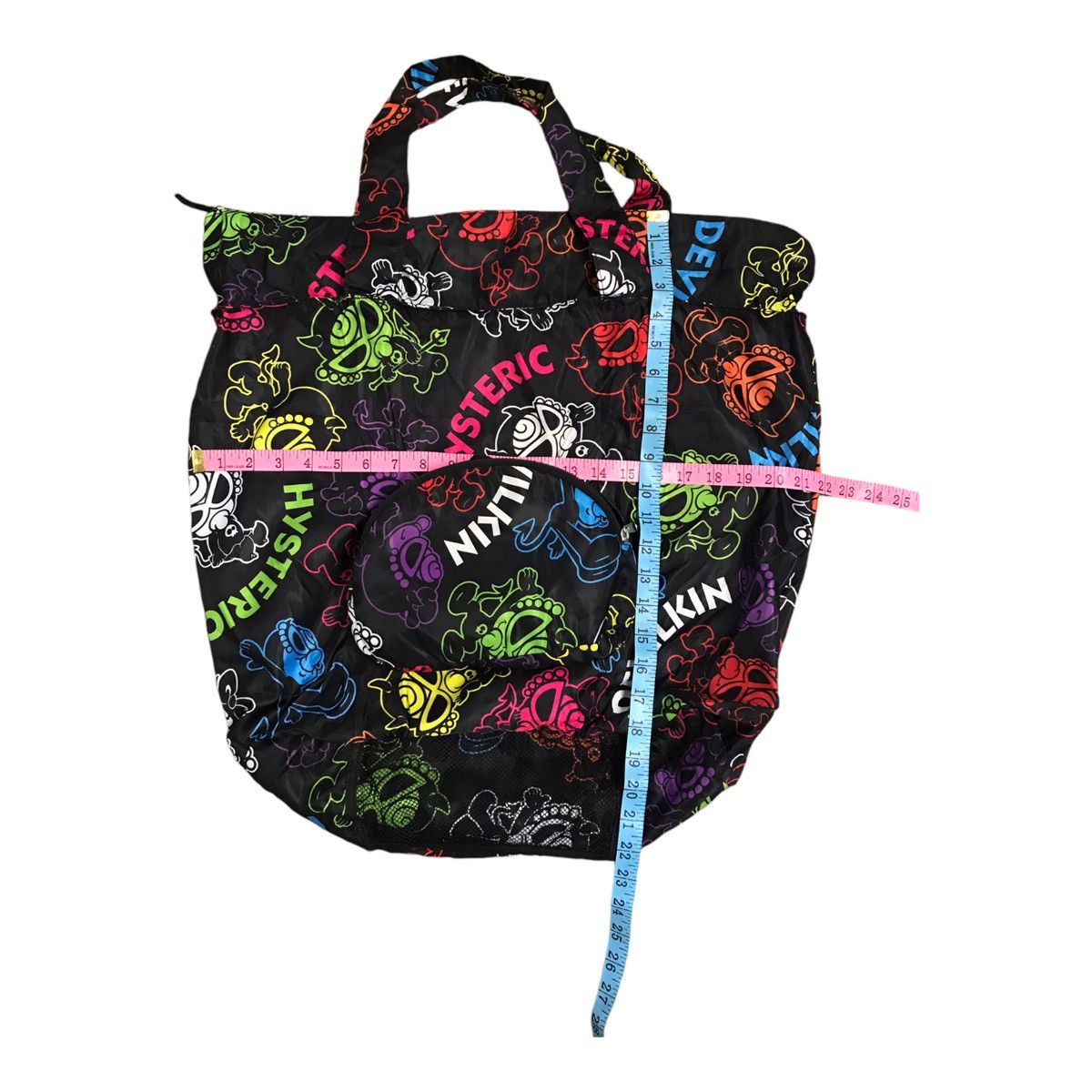 Hysteric Glamour × Japanese Brand Hysteric Mini Full Print Tote Bag/Sling Bag Size ONE SIZE - 7 Thumbnail