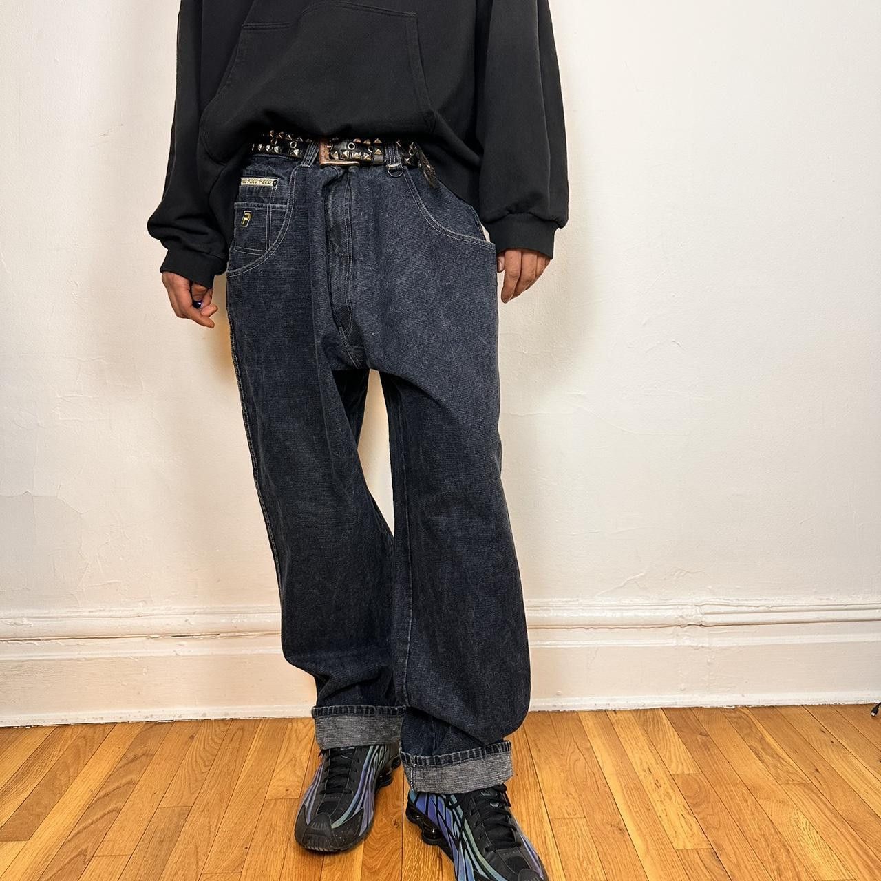 Vintage Vintage Paco Y2K Blue Baggy Skater Jeans size 44" Size US 44 / EU 60 - 6 Thumbnail