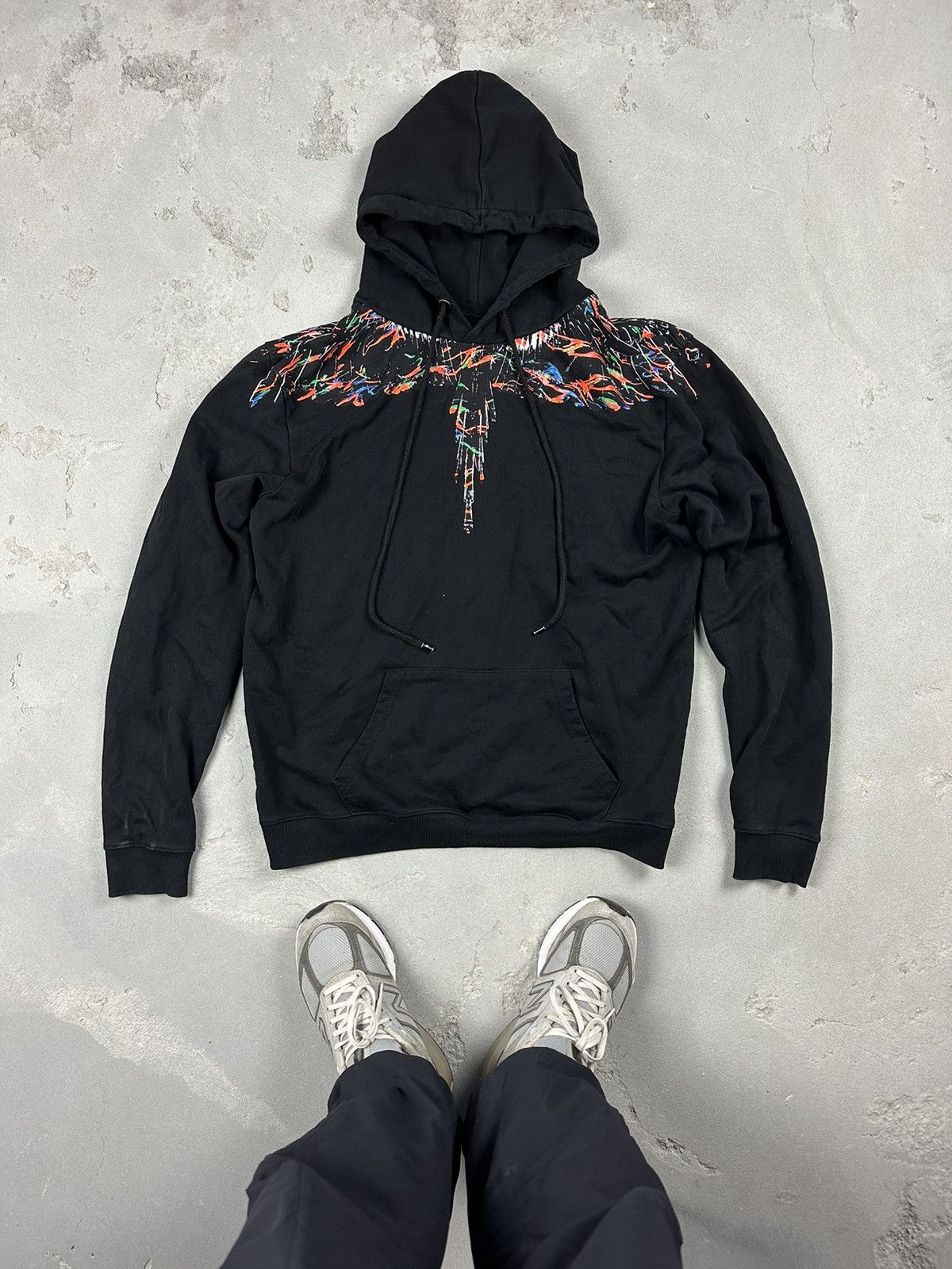 Marcelo Burlon MARCELO BURLON Iconic Wings Oversize Hoodie Size US M / EU 48-50 / 2 - 1 Thumbnail