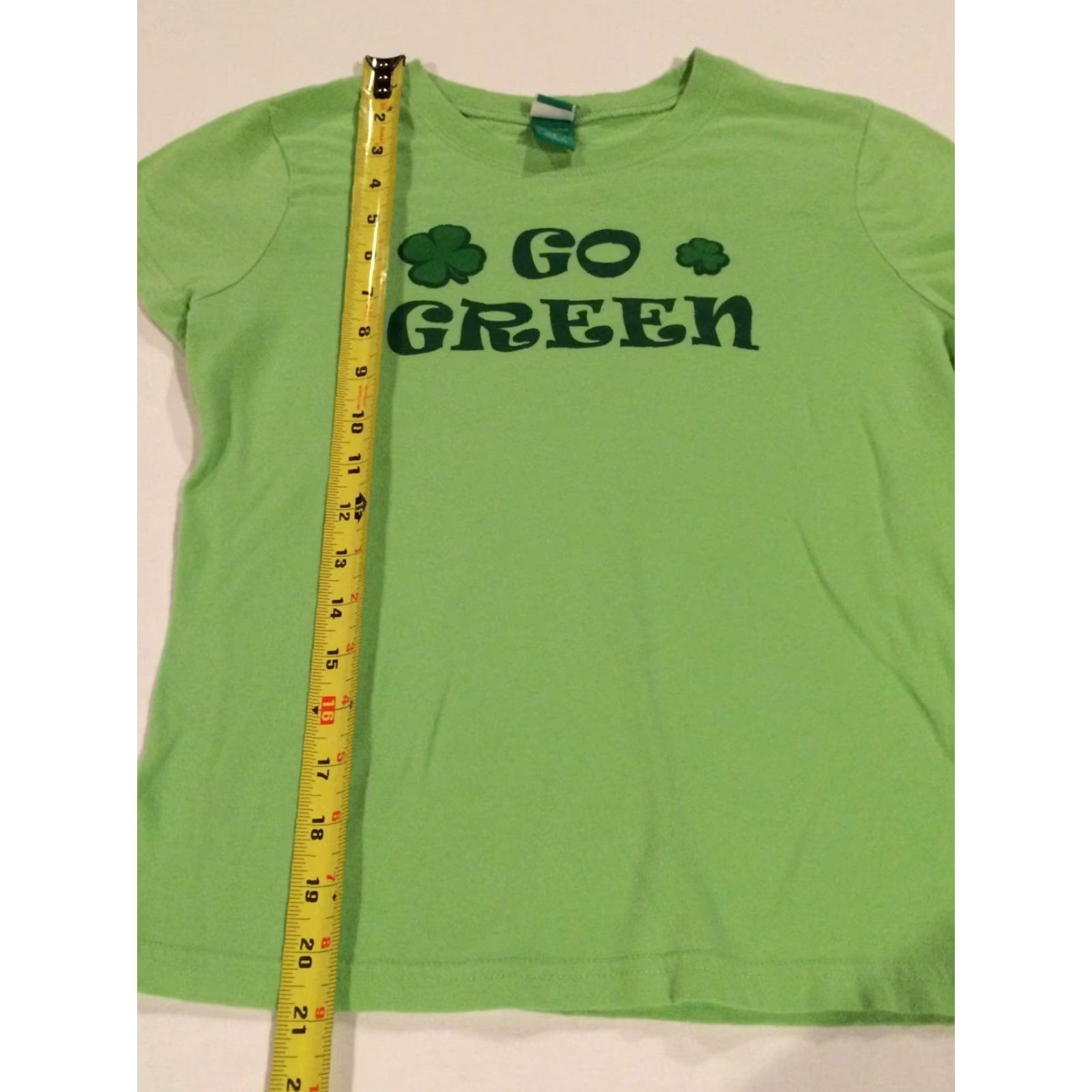 Vintage VINTAGE Go Green Irish Shamrock Women's Juniors T Shirt Sz S - St Patrick's Day Tee Size S / US 4 / IT 40 - 5 Thumbnail