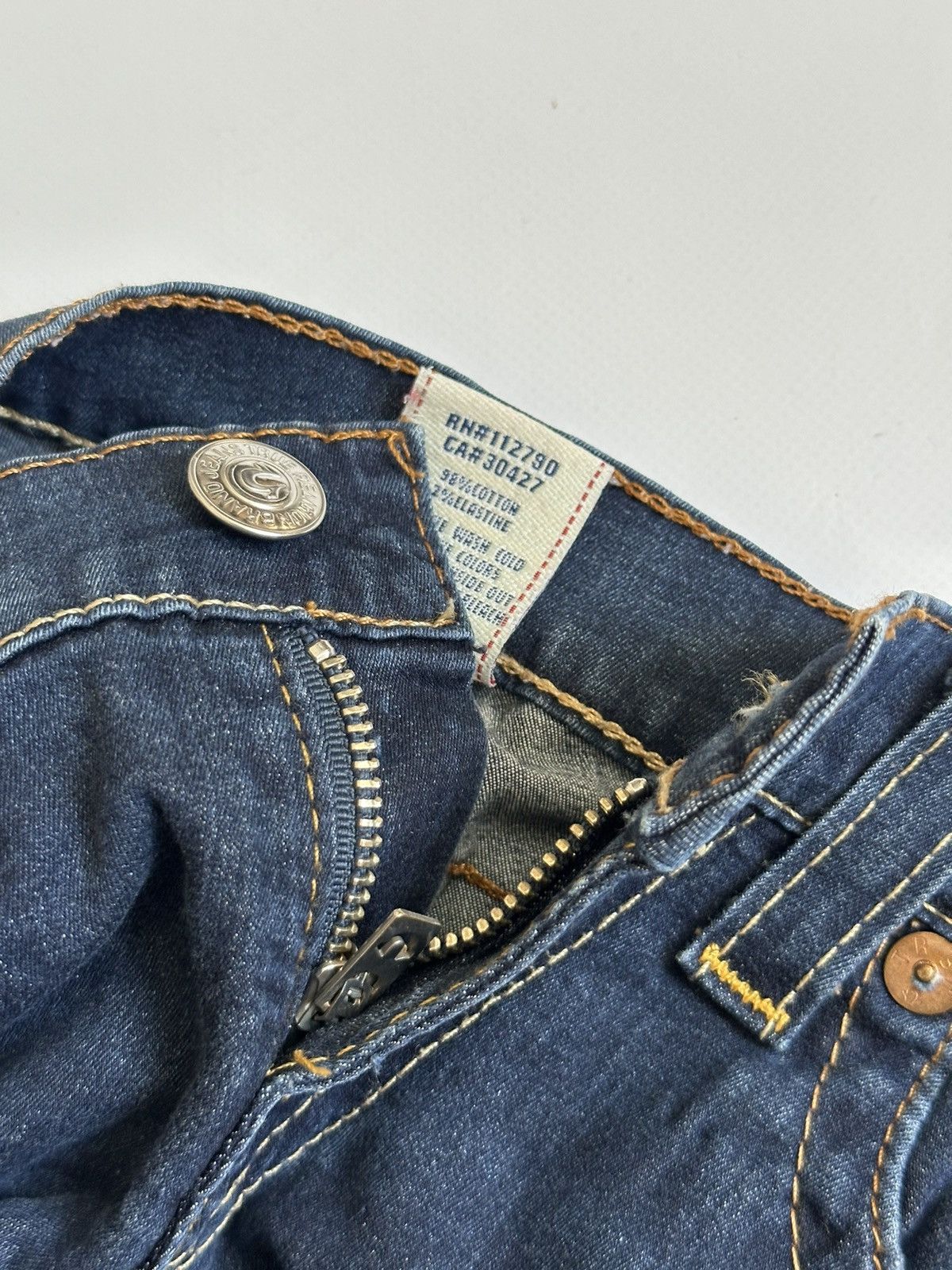 True Religion True Religion Womens Casey Skinny Jeans Size 28 Low Rise Size 28" / US 6 / IT 42 - 10 Thumbnail