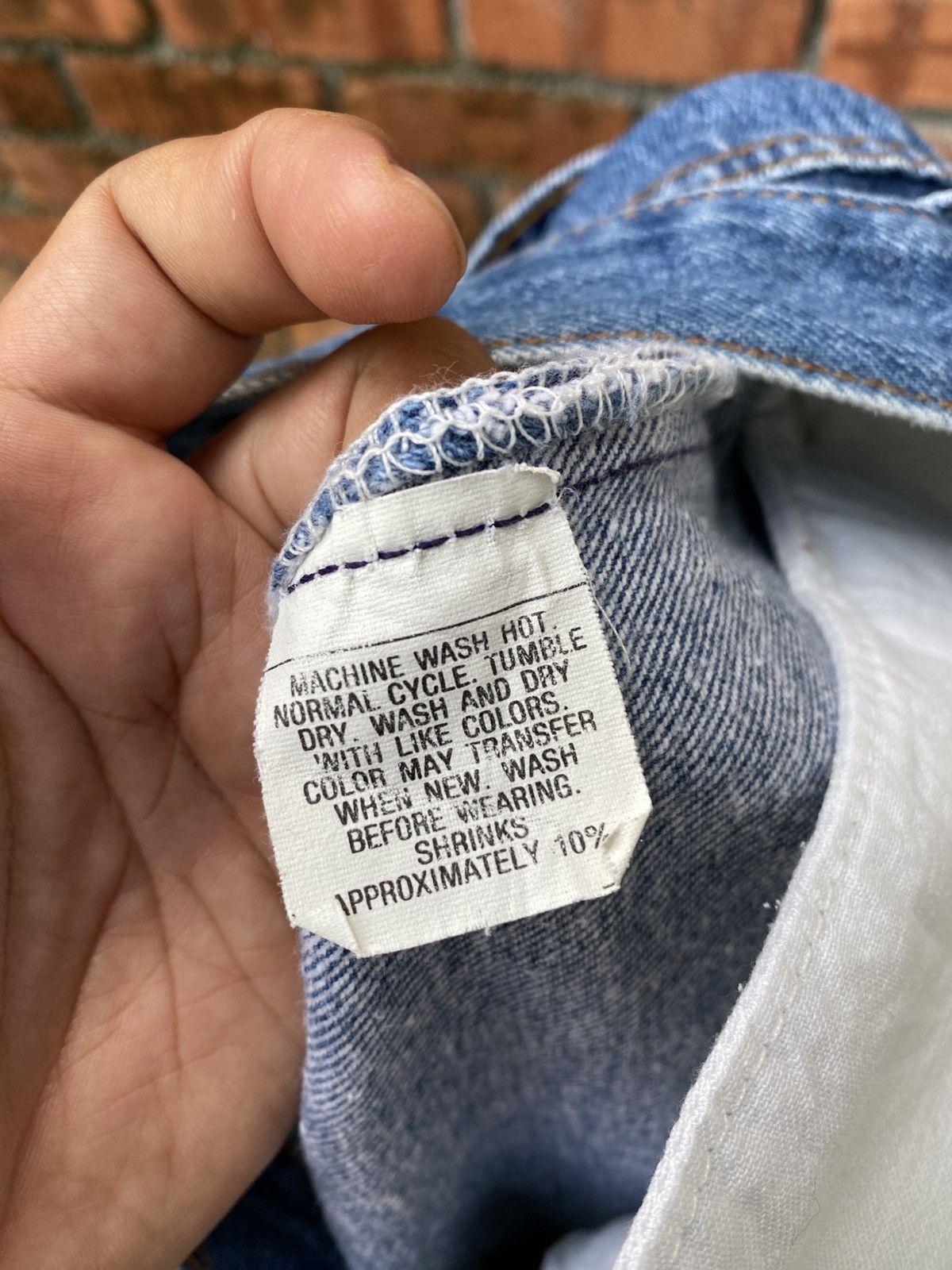 Levi's Vintage Clothing W31x30.5 Vintage levi's 501xx made in USA faded 80s Size US 31 - 6 Thumbnail