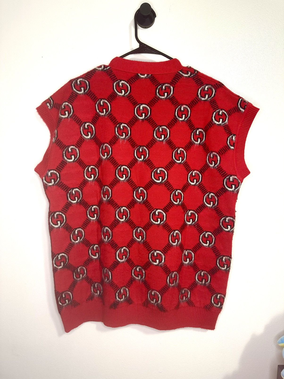 Gucci Gucci Reversible Mohair Vest Size US M / EU 48-50 / 2 - 5 Thumbnail