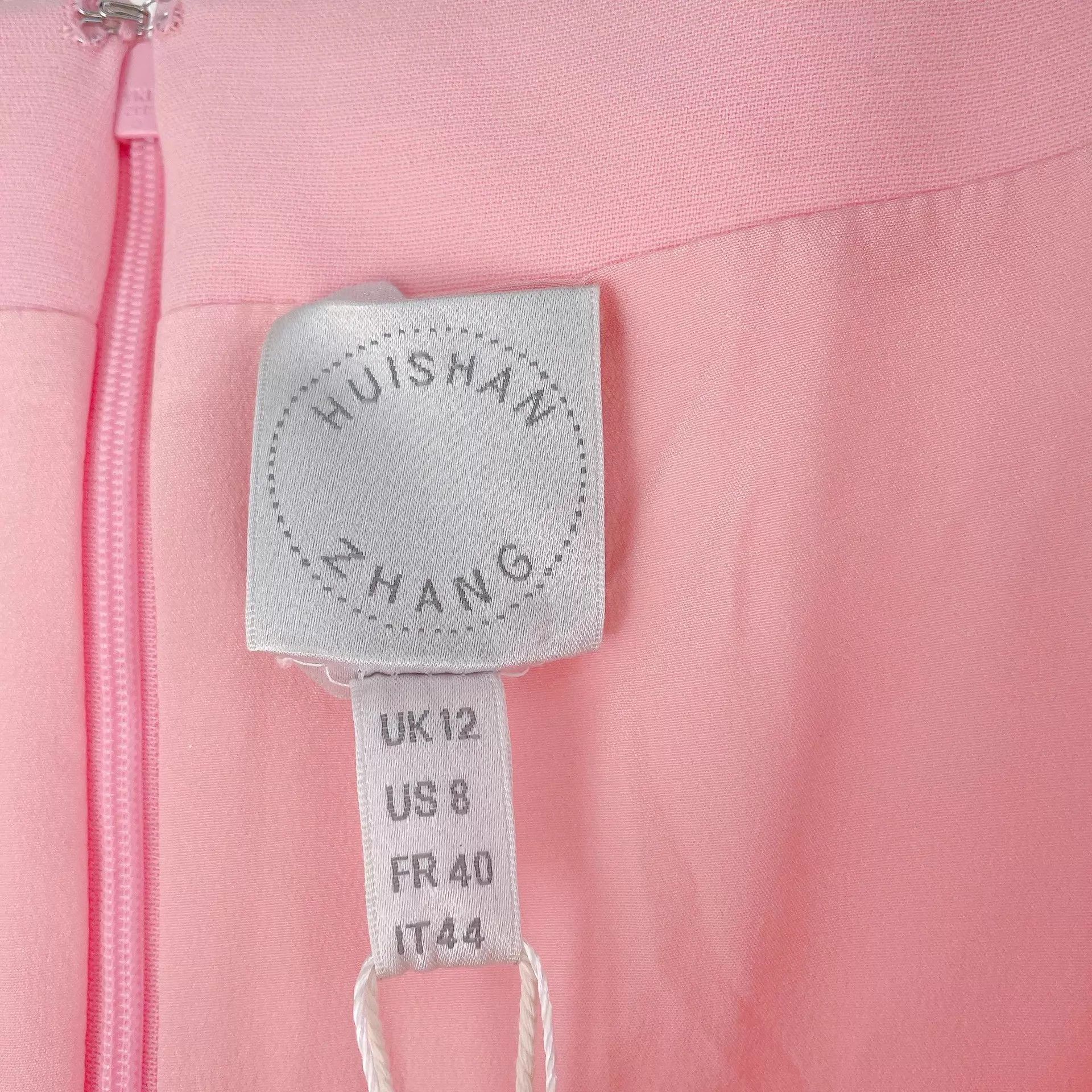 HUISHAN ZHANG Huishan Zhang pink crystal long dress F40 Size M / US 6-8 / IT 42-44 - 5 Thumbnail