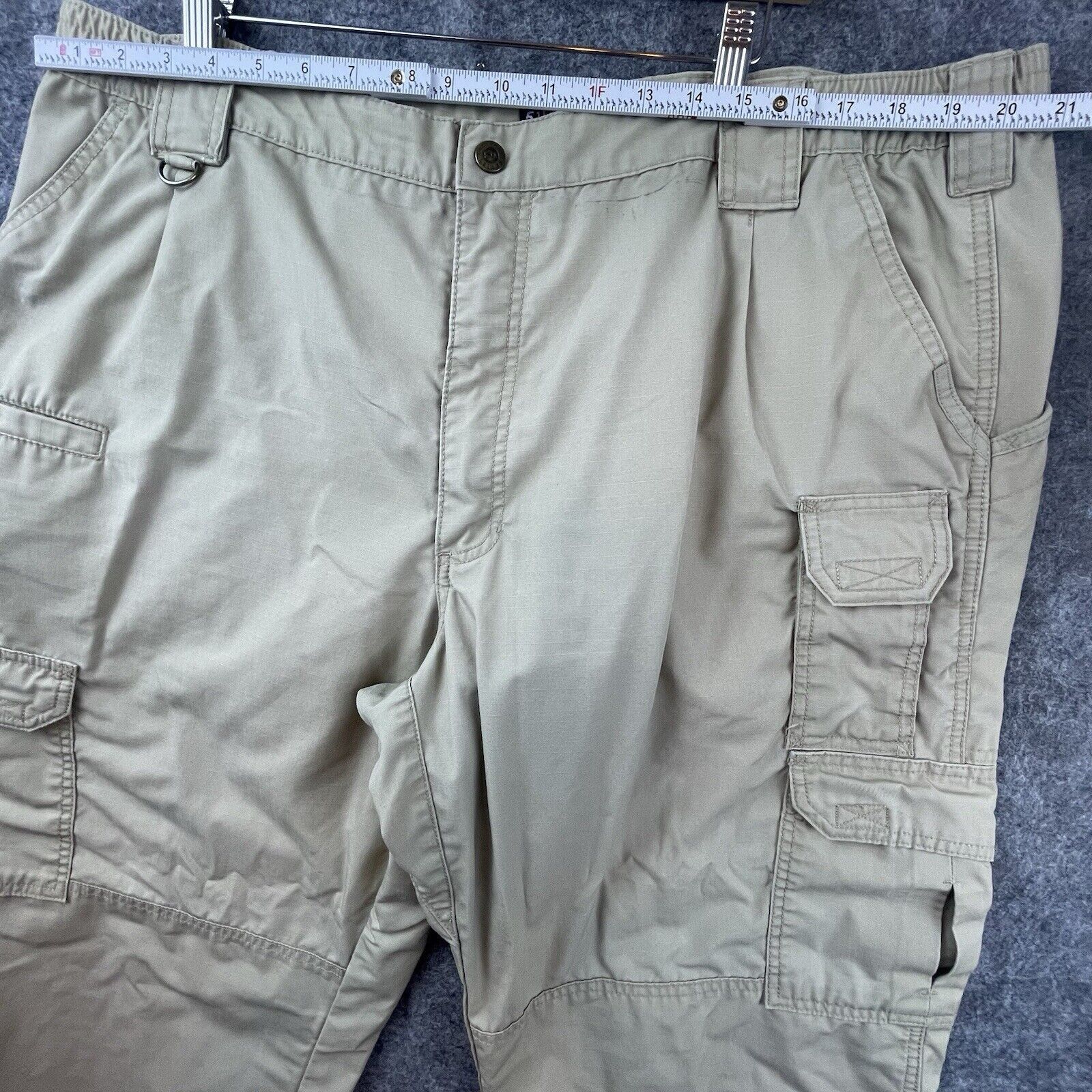 5.11 5.11 Tactical Pants Mens 42 Khaki Ripstop Cargo Straight Size US 42 / EU 58 - 5 Thumbnail