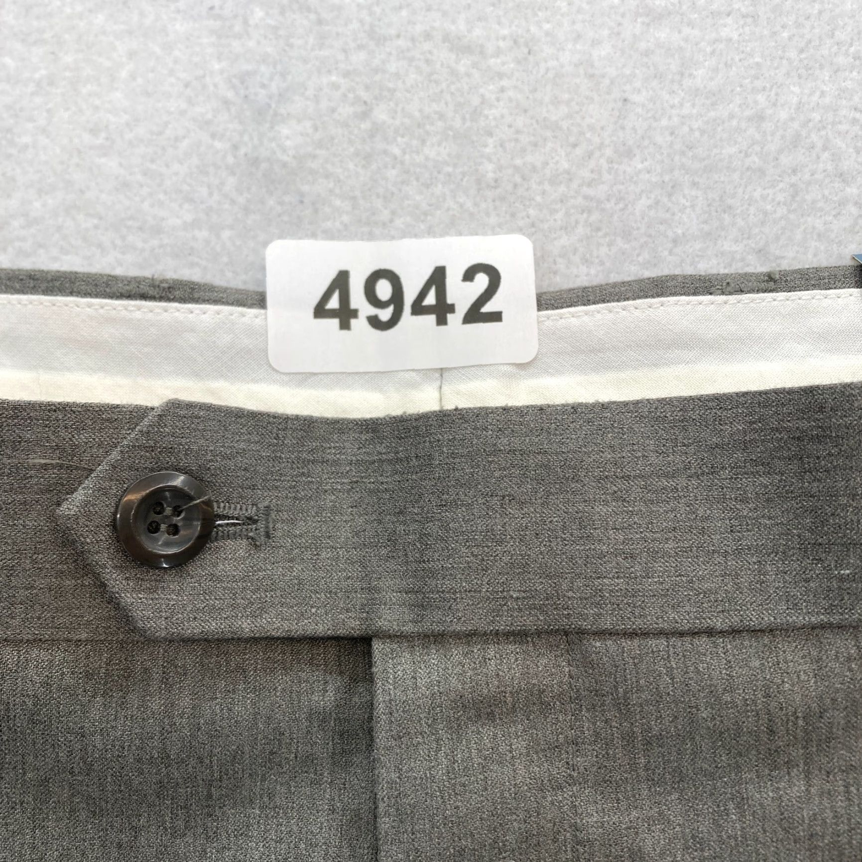 Haggar Haggar H26 Performance Dress Pant Mens 34x32 Gray Pleated Dress Pants Cuffed Pants Size US 34 / EU 50 - 4 Thumbnail