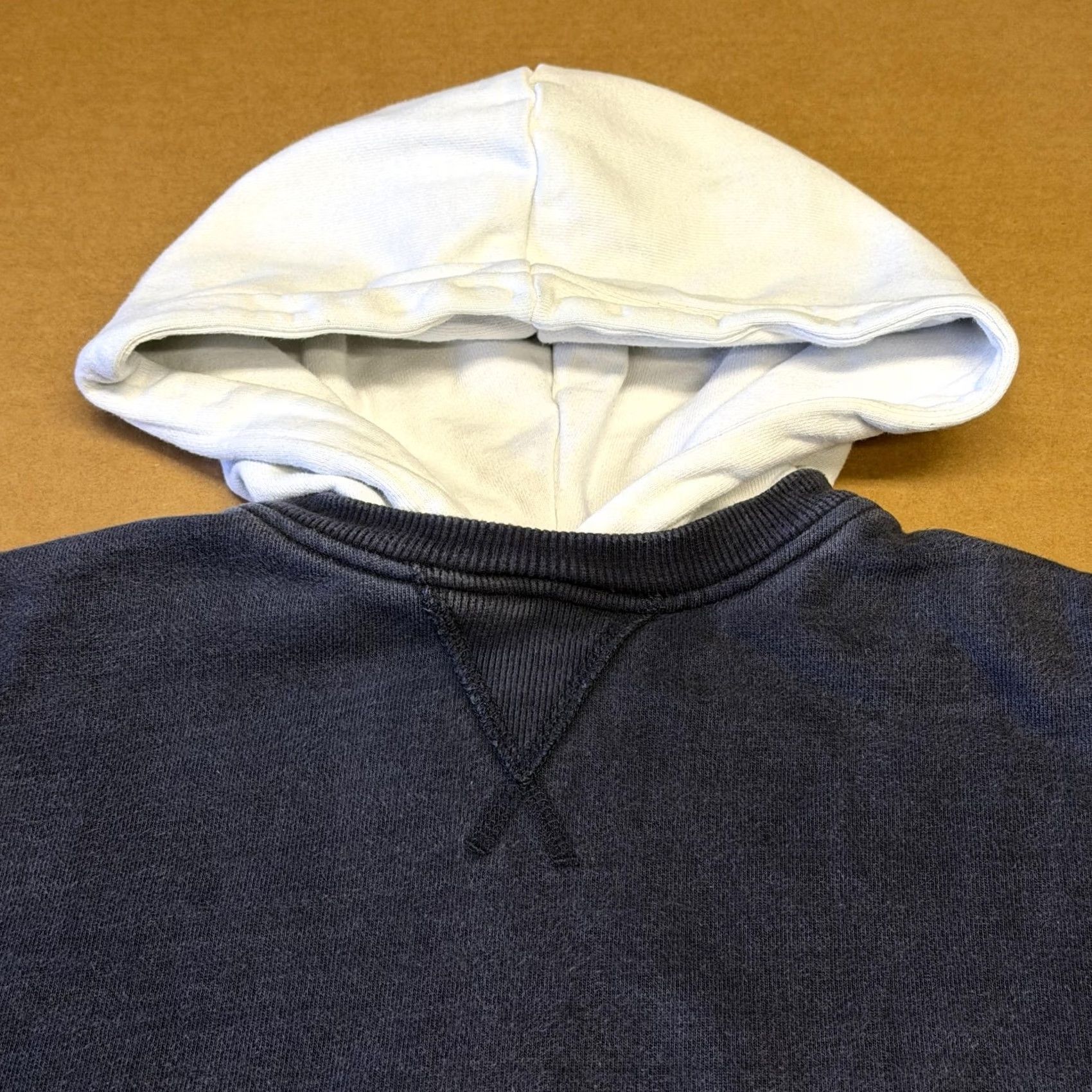 Kith KITH Hoodie Mens XS Blue Pullover Fleece Kangaroo Pocket Logo Patch Sleeve Patch Size US XS / EU 42 / 0 - 4 Thumbnail