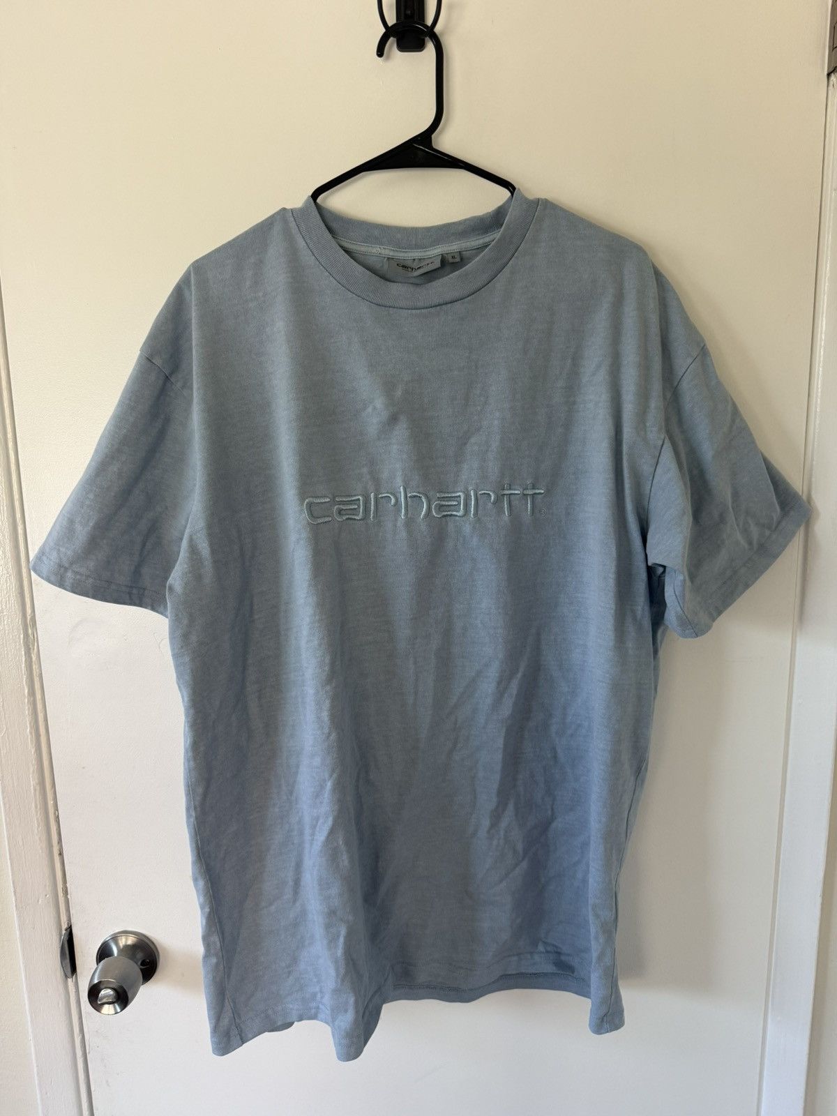 Carhartt Wip Carhartt WIP Script Embroidered Tee Size US XL / EU 56 / 4 - 1 Thumbnail
