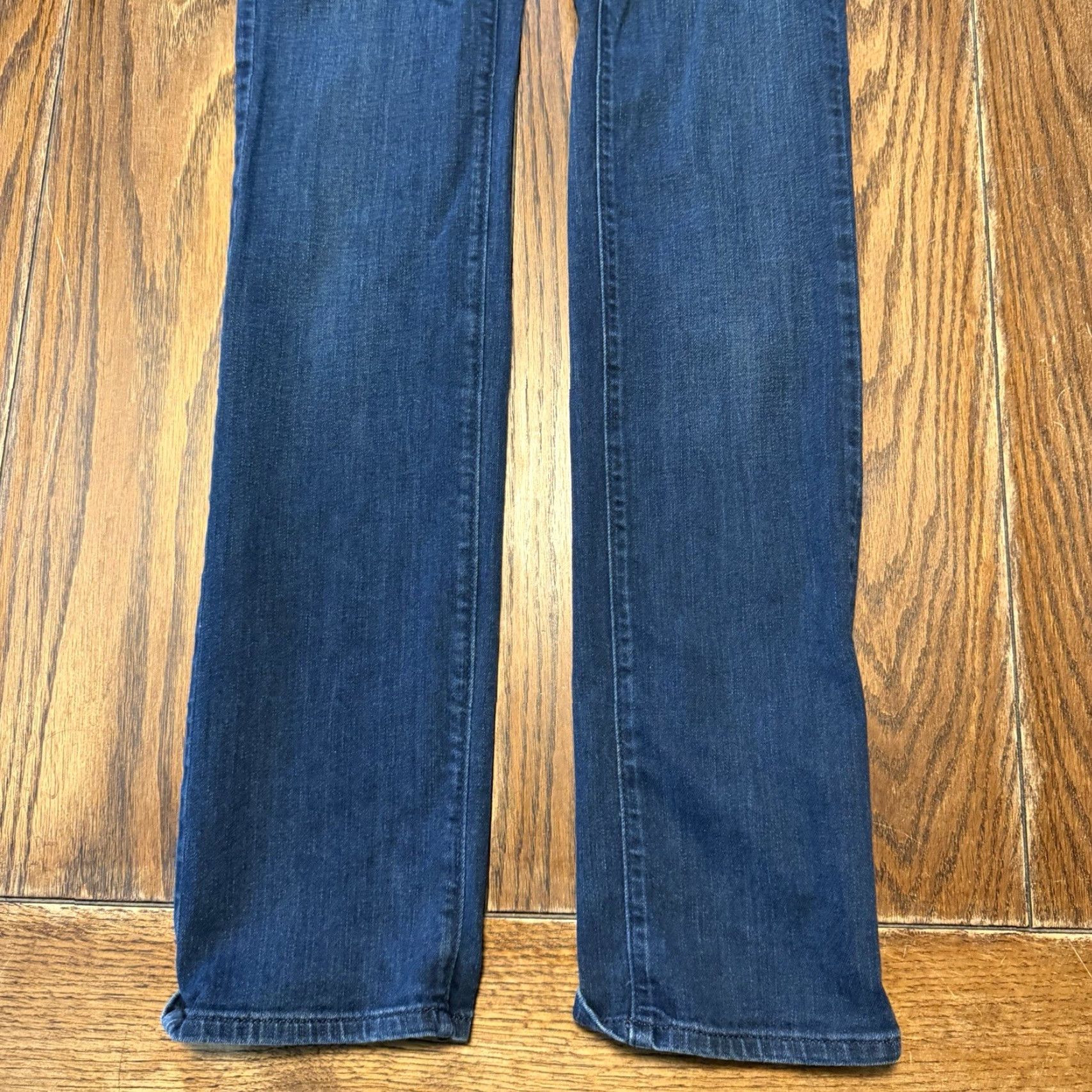 Spanx Spanx The Slim X Straight Leg Jeans Size 28 Dark Wash Stretch Denim Women Regular 31 In Inseam Slimming Size 28" / US 6 / IT 42 - 2 Thumbnail