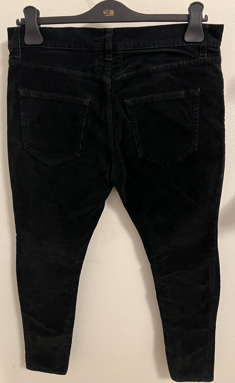 Saint Laurent Paris Saint Laurent Paris 2015 D02 Black Corduroy Pants Size US 32 / EU 48 - 3 Thumbnail