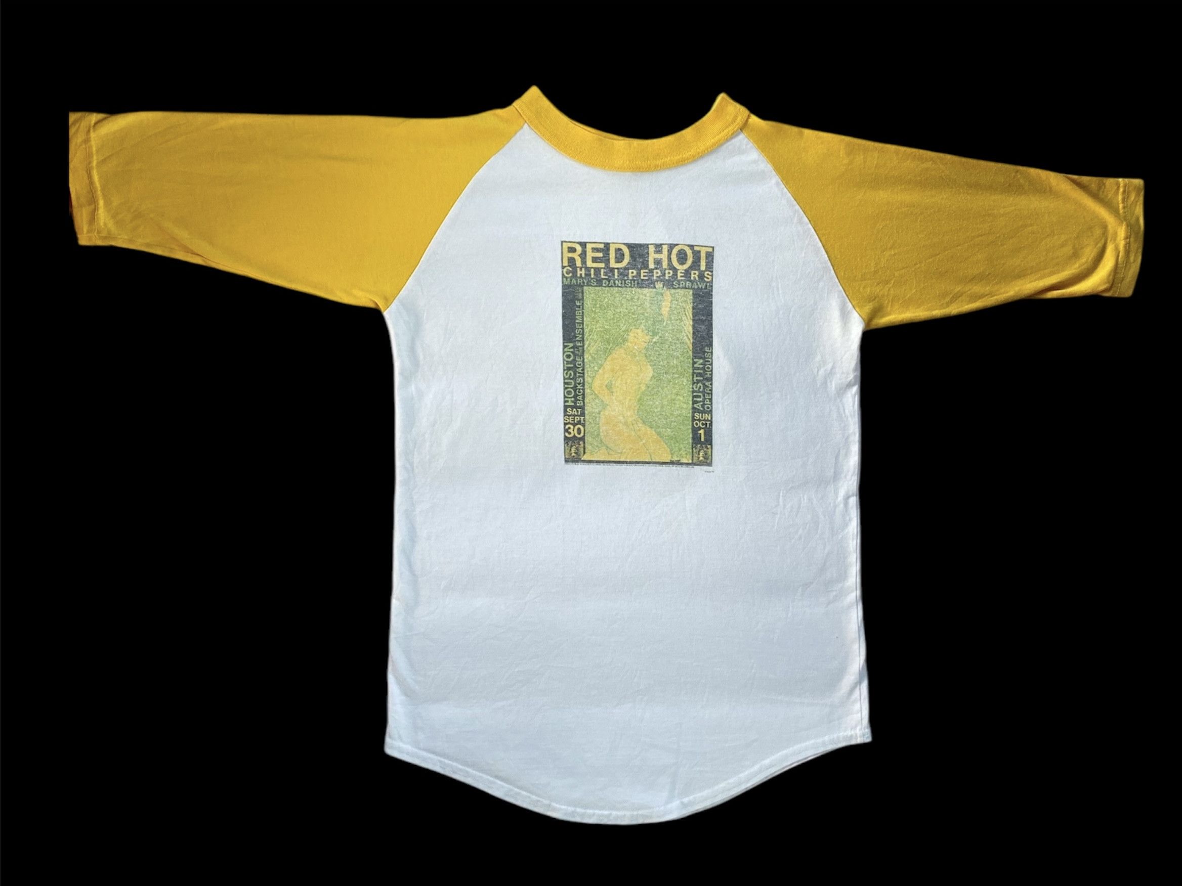 Band Tees × Vintage 1989 Red Hot Chili Peppers Mary’s Danish Sprawl Baseball tee Size US S / EU 44-46 / 1 - 3 Thumbnail