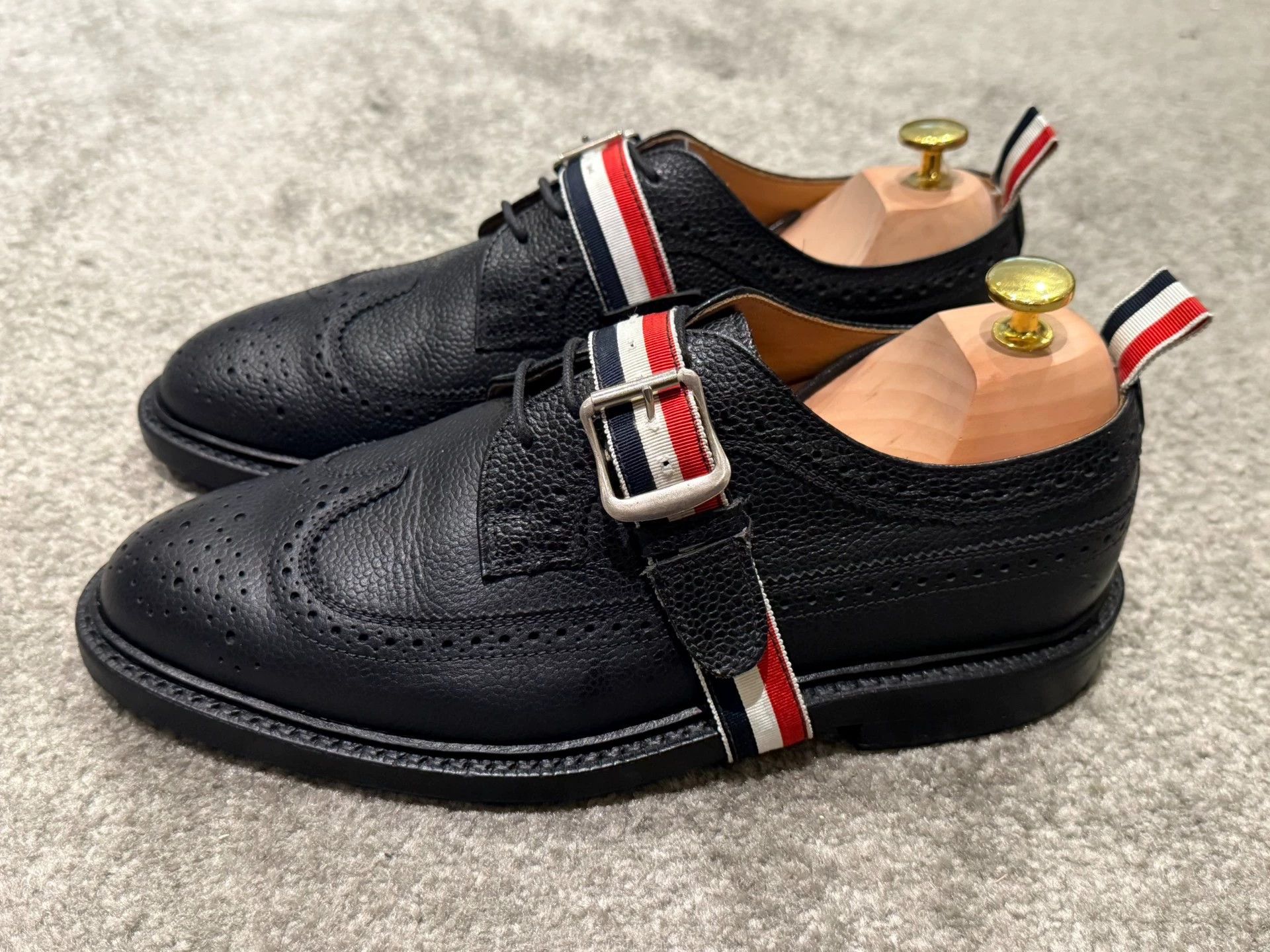 Thom Browne Thom Browne Brogue Removable Laces Wood Sole 8.5 9+ Size US 9 / EU 42 - 2 Thumbnail