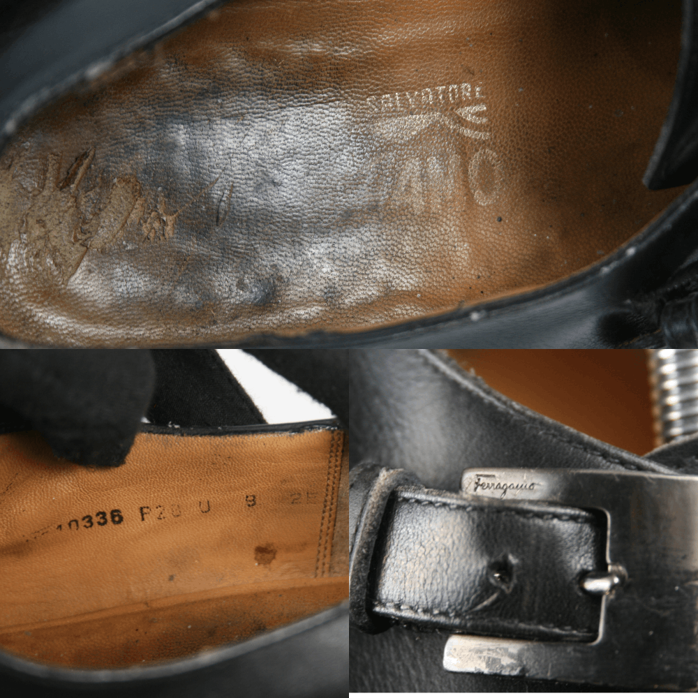 Salvatore Ferragamo Monk Double Strap Leather Shoes Size US 8 / EU 41 - 17 Thumbnail