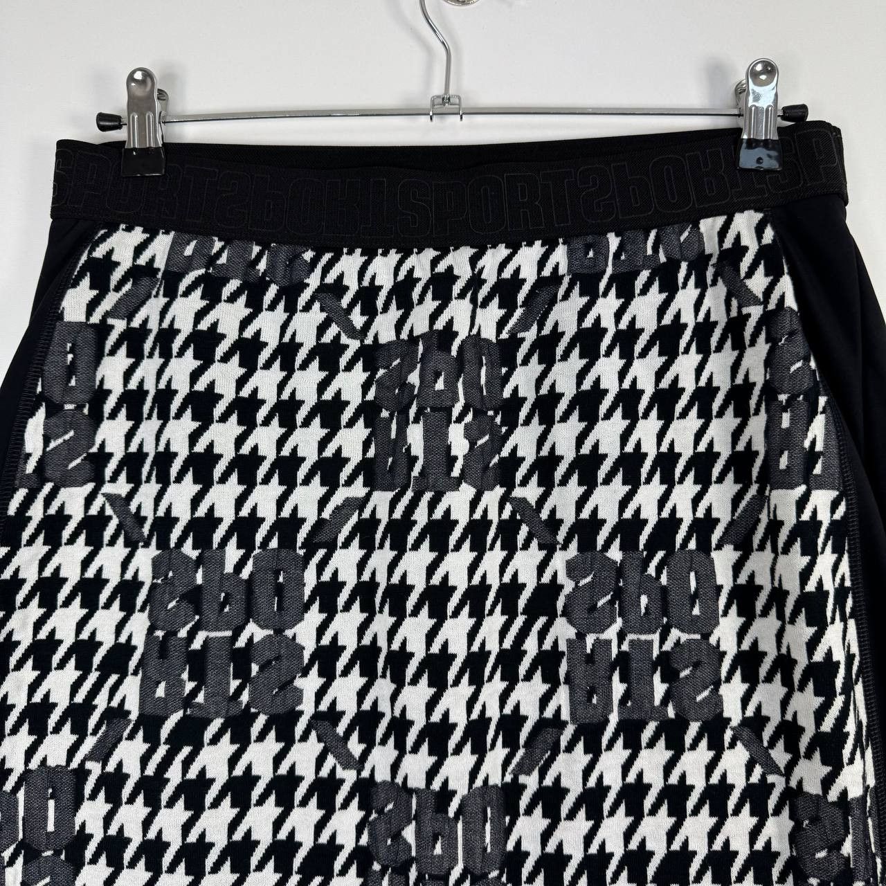 Other Marc Cain Houndstooth Skirt Black White Womens XS Size 27" / US 4 / IT 40 - 2 Thumbnail