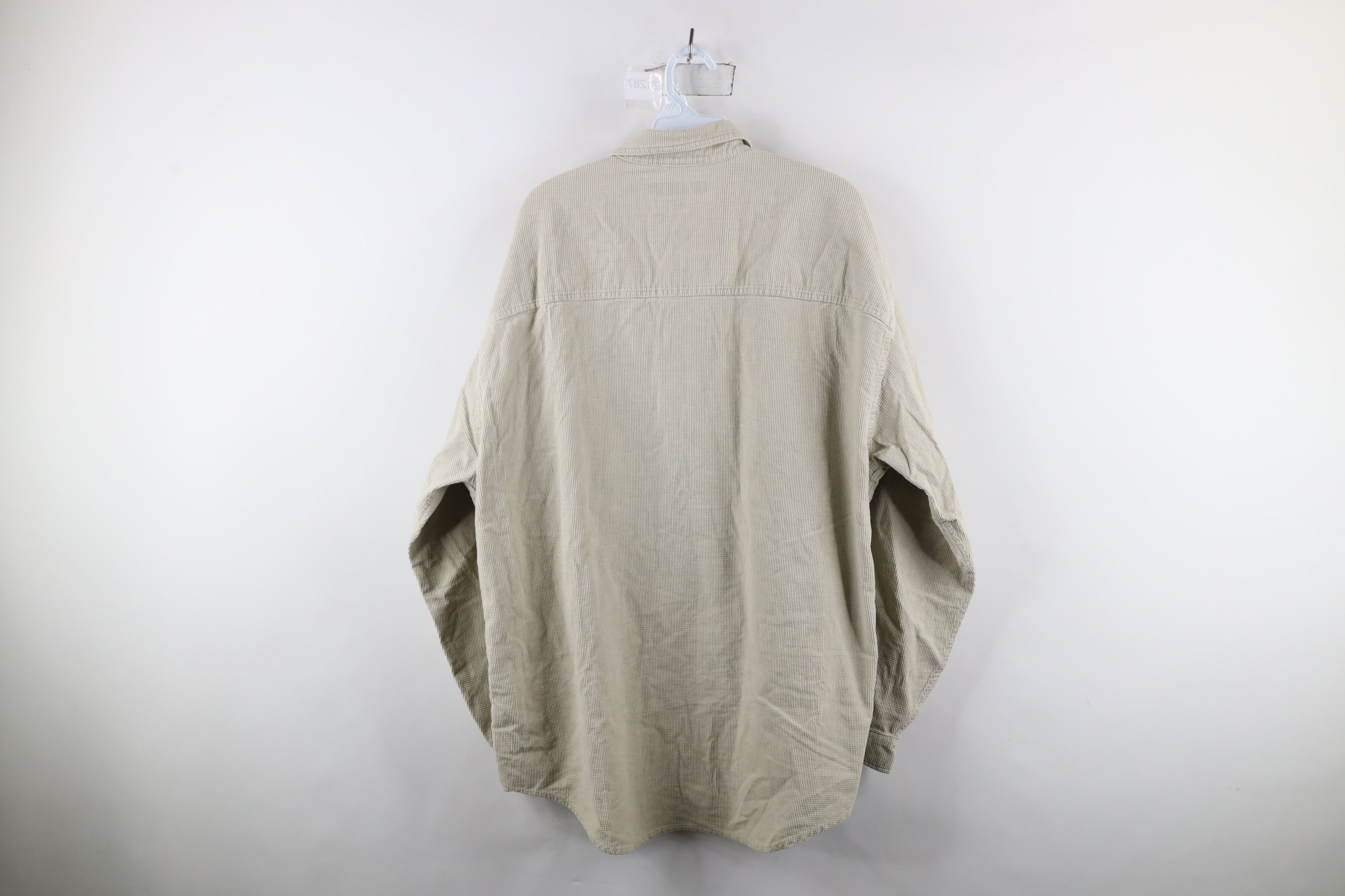 Vintage Vintage 90s Streetwear Heavyweight Collared Button Shirt Size US L / EU 52-54 / 3 - 7 Thumbnail