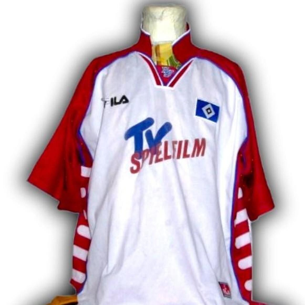 Fila Hamburger SV 2000 2001 Home Shirt Jersey Size US XXL / EU 58 / 5 - 3 Thumbnail