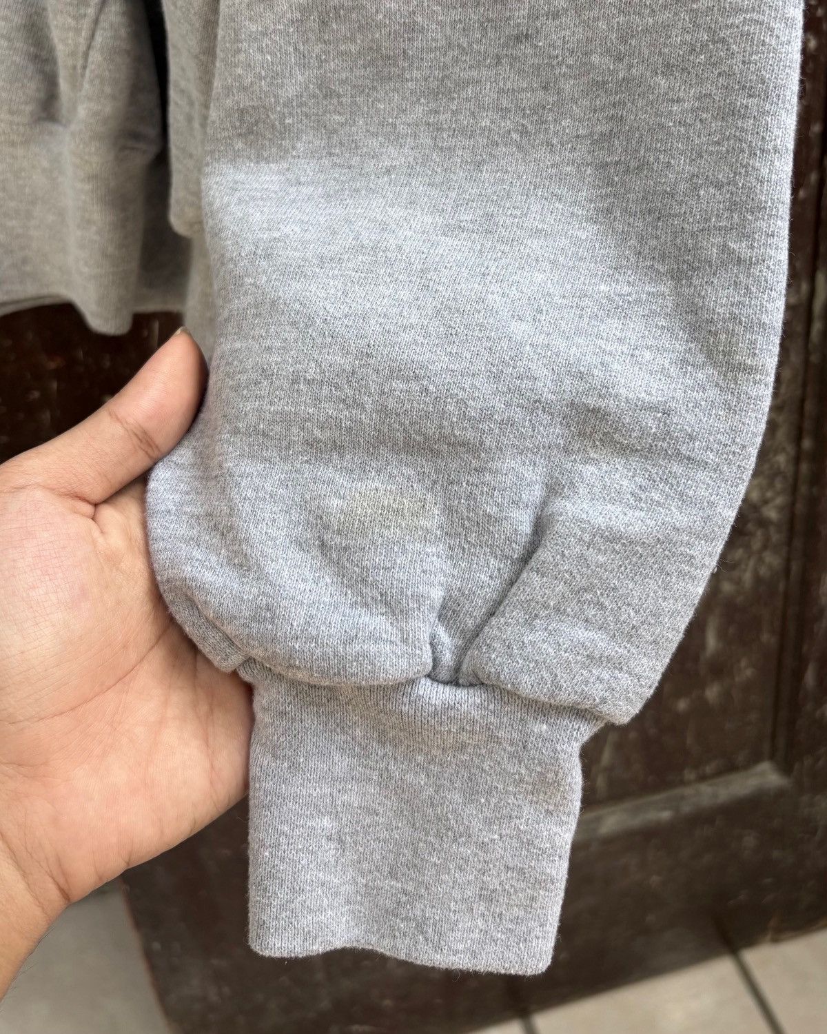 Russell Athletic 2000s Heather Grey Russell Hoodie Size US L / EU 52-54 / 3 - 5 Thumbnail
