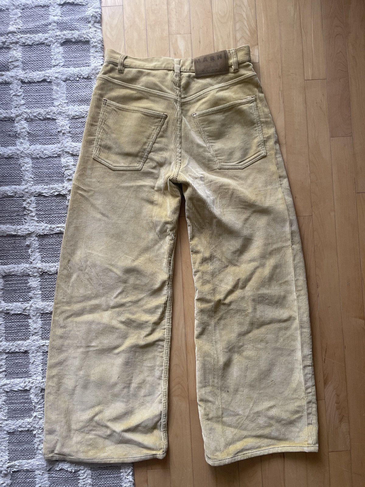 Marni Marni Wide Leg Corduroy Pants Size US 32 / EU 48 - 2 Thumbnail