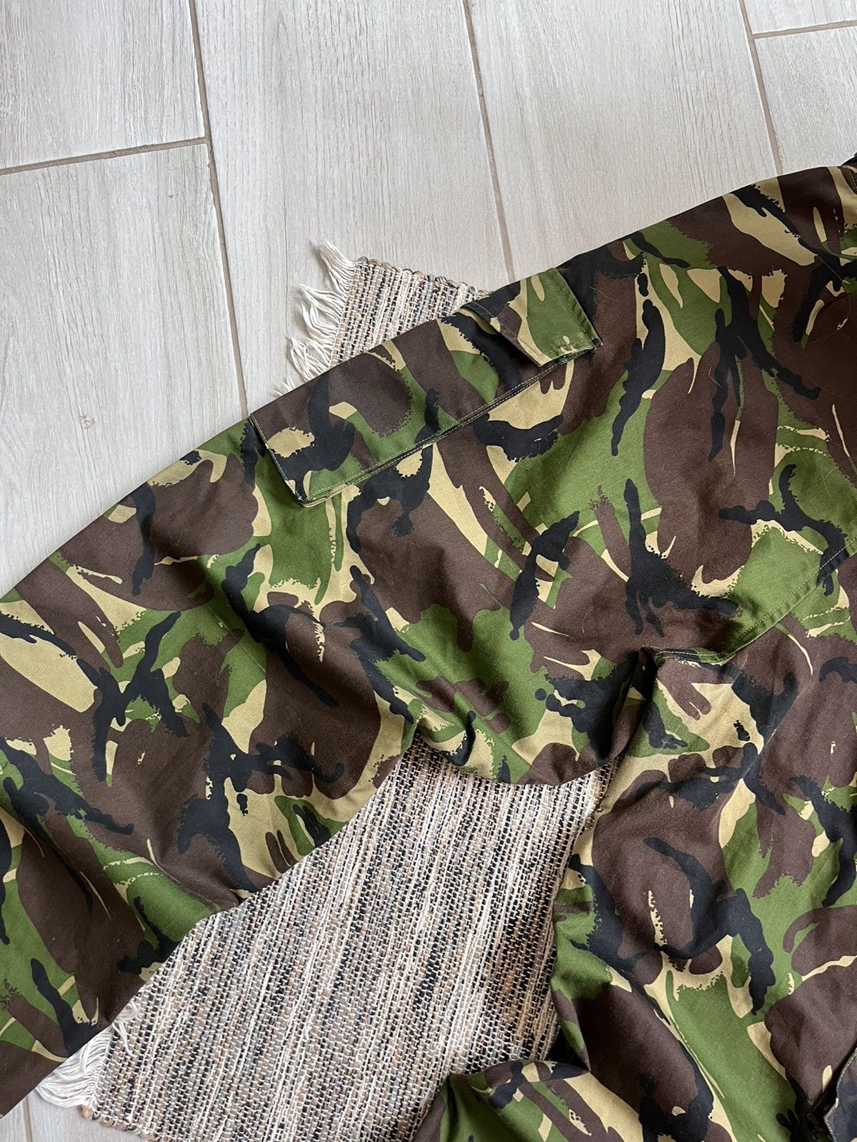 Vintage Vintage Camo Combat trousers pants cargo drawstrings Size US 32 / EU 48 - 10 Thumbnail