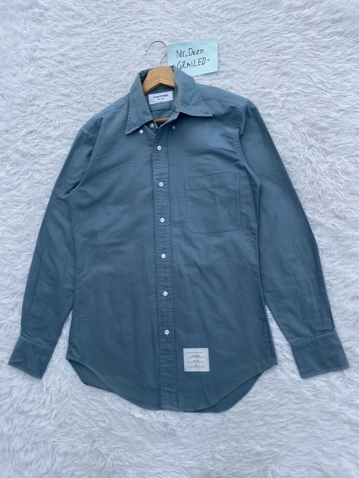 Thom Browne Rare Thom Browne Buttons Up Shirt Size US S / EU 44-46 / 1 - 3 Thumbnail