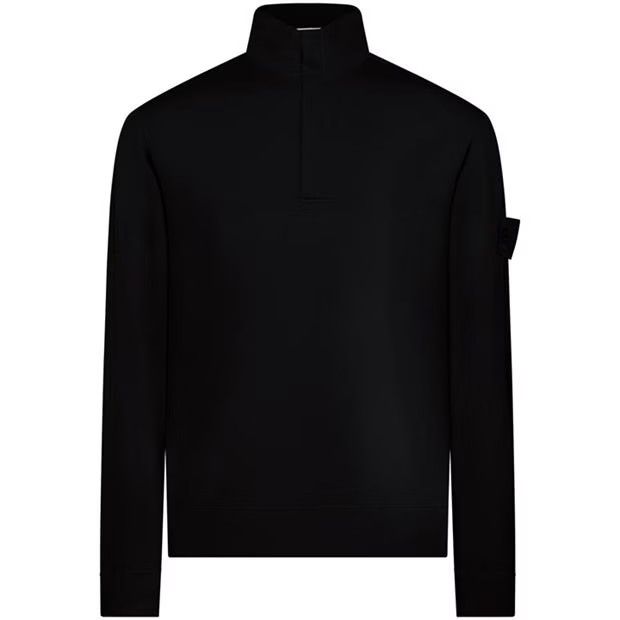 o1g2r1mq0624 Ghost Fleece Sweatshirts in Nero