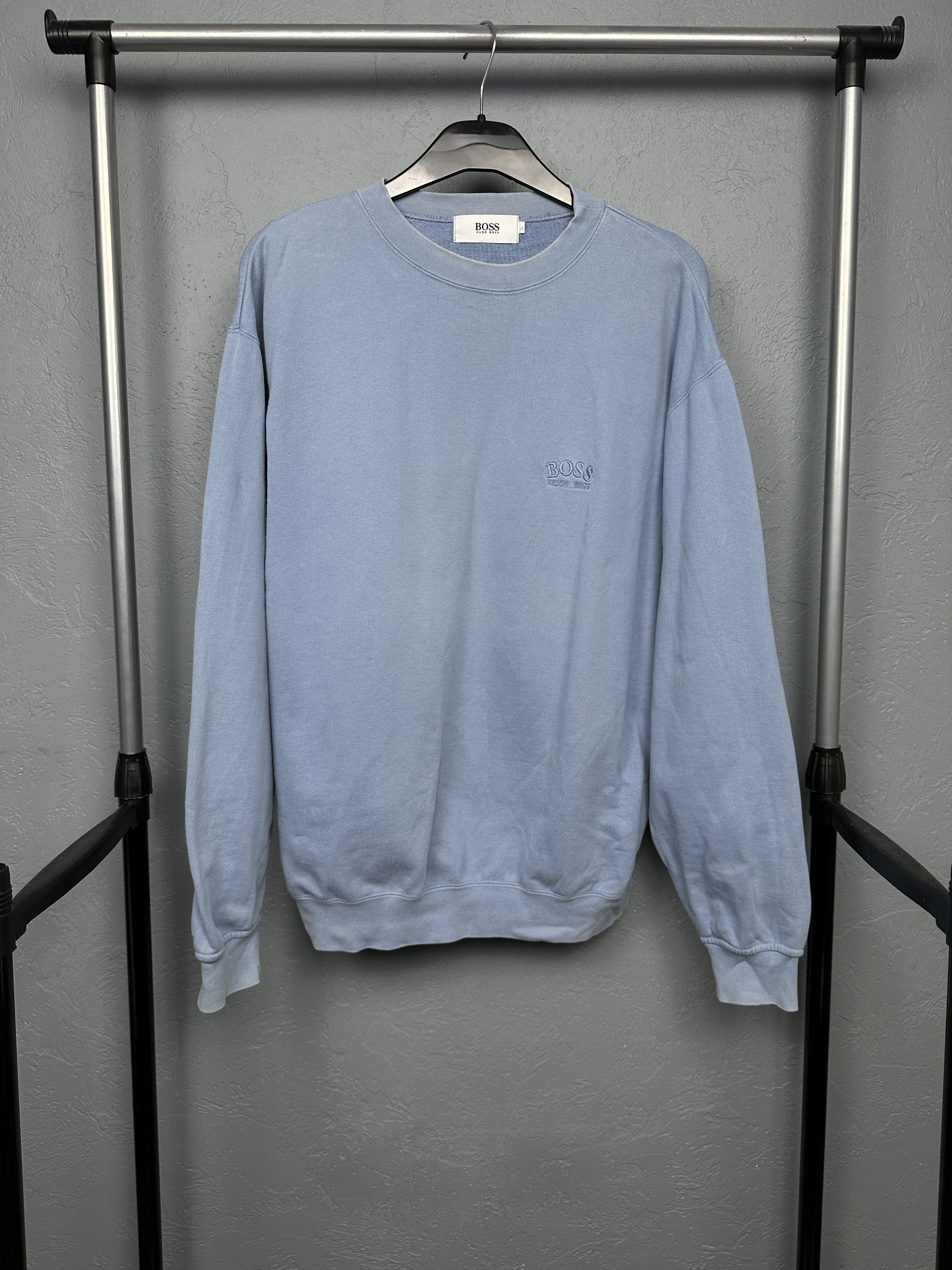 Hugo Boss Hugo Boss Mens Crew Neck Sweatshirt Size US L / EU 52-54 / 3 - 1 Thumbnail