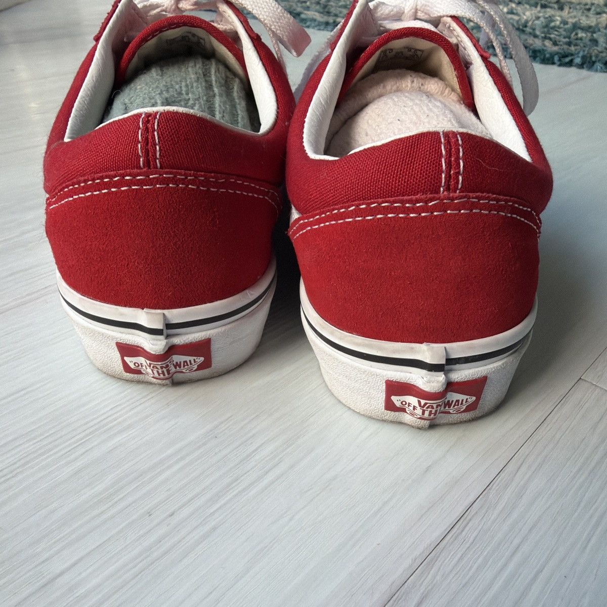 Vans Vans Old Skool cherry red sneakers Size US 8 / EU 41 - 3 Thumbnail