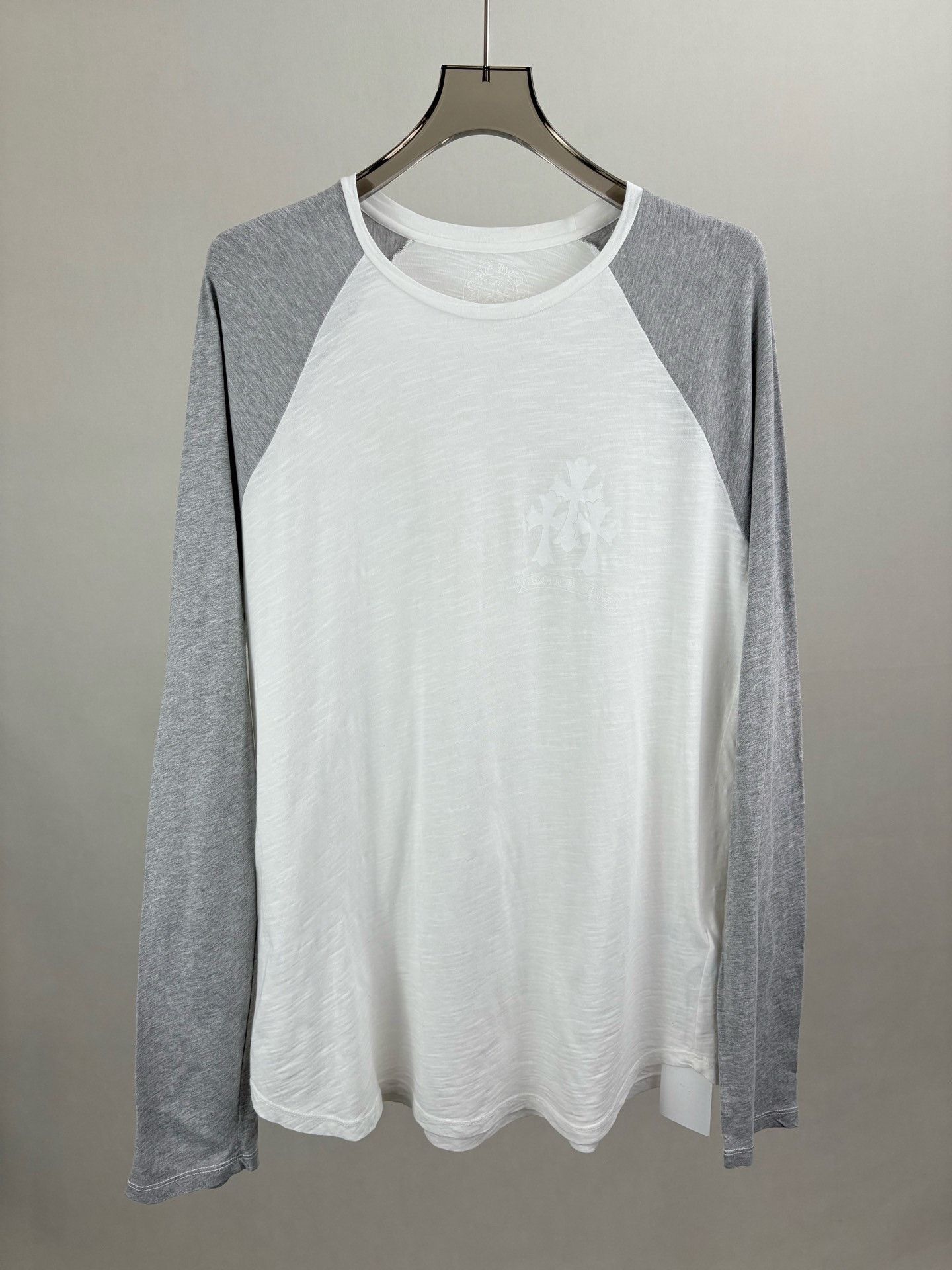Chrome Hearts Chrome Hearts Cross Gray White Long Sleeve Size US L / EU 52-54 / 3 - 1 Thumbnail