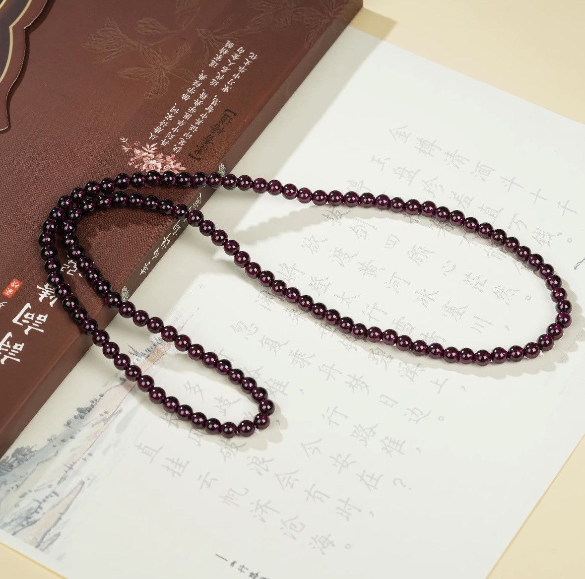 Other Burgundy Gemstone Bracelets Size ONE SIZE - 3 Thumbnail