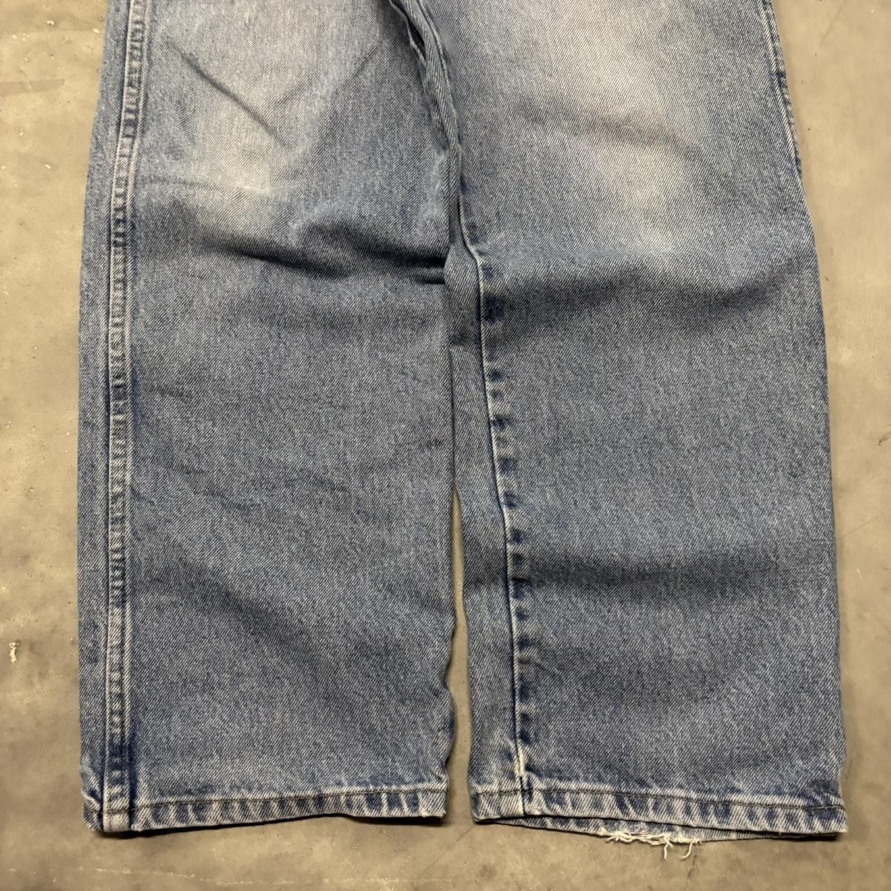 Japanese Brand × Vintage Crazy Vintage Y2K/2000s Faded Medium Wash Essential Denim Jeans! Size US 33 - 6 Thumbnail