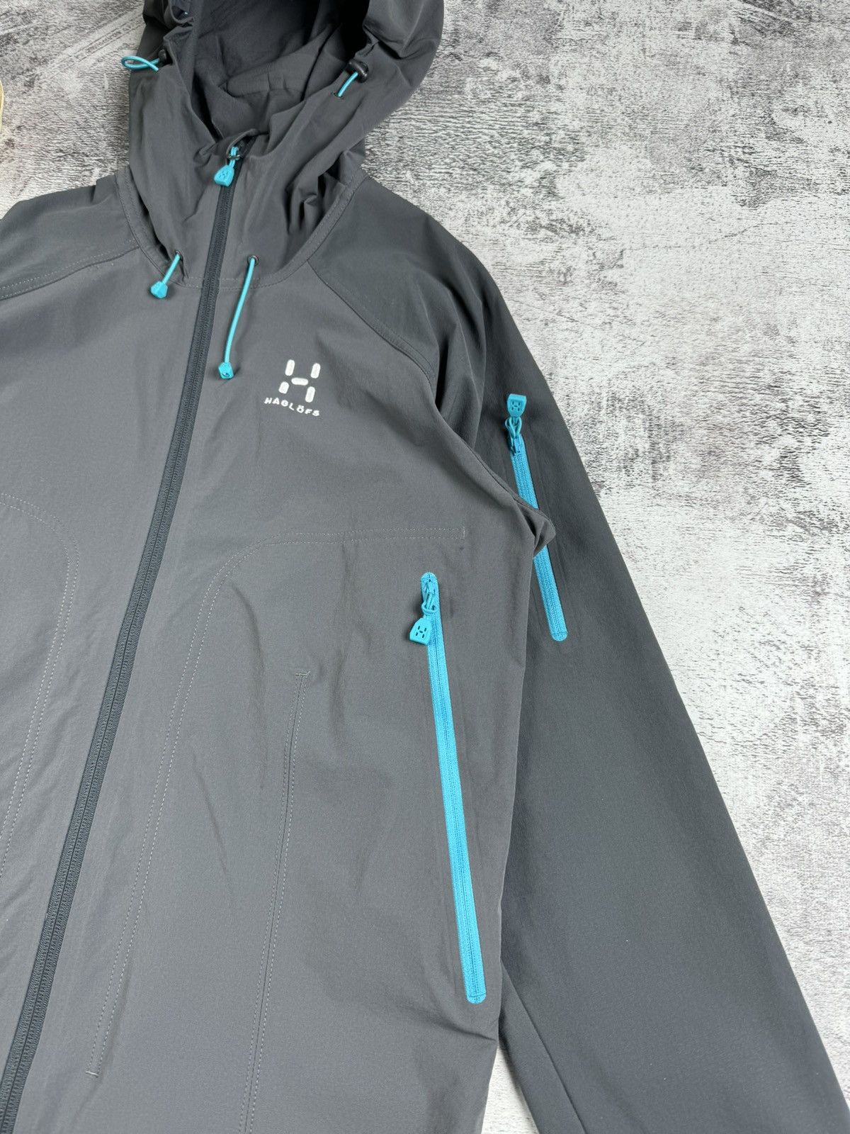 Haglofs Vintage Haglofs Skarn Gorpcore Grey Light Jacket Windbreaker Size L / US 10 / IT 46 - 6 Thumbnail
