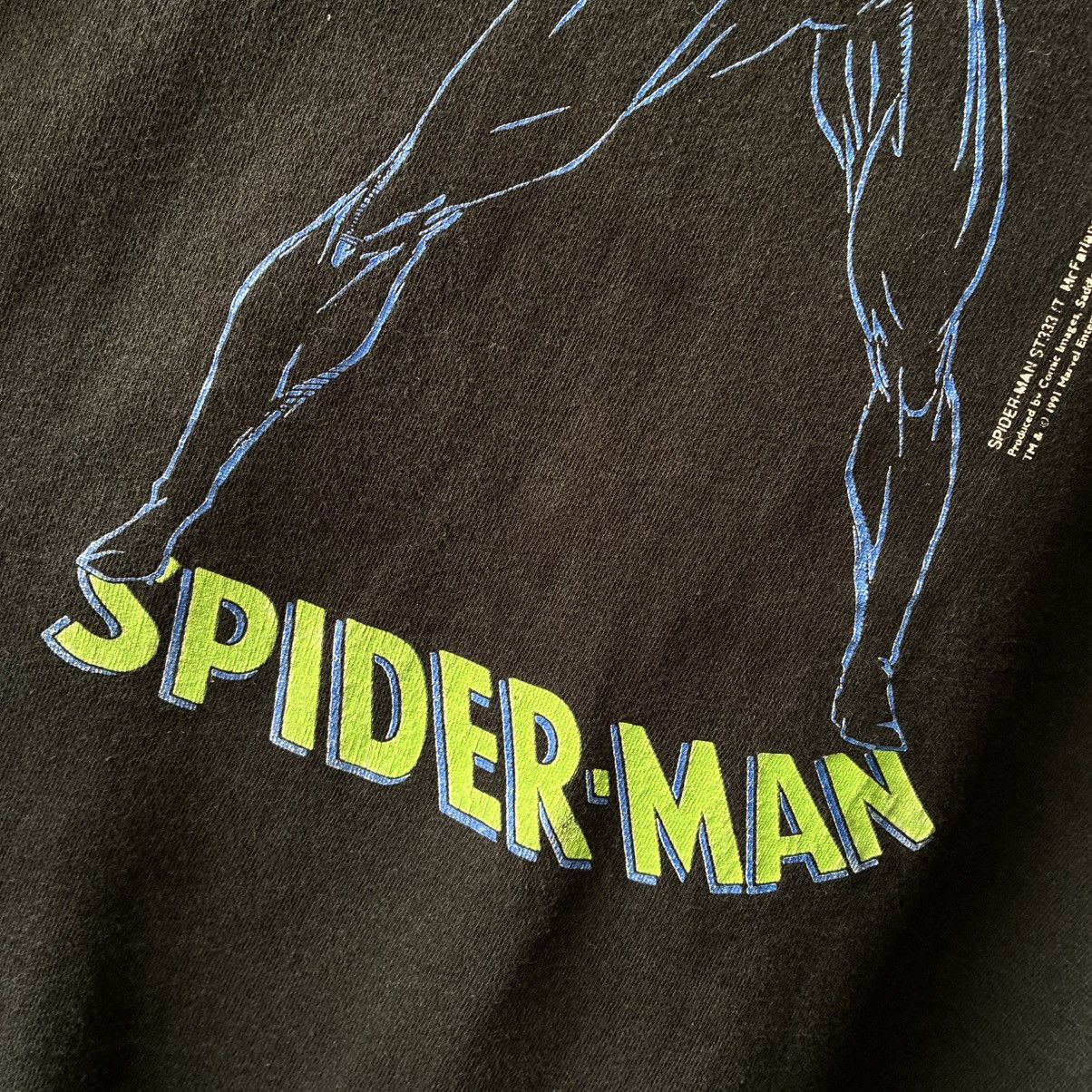 Marvel Comics Marvel Vintage 1991 Spider-man Print T Shirt Size US XL / EU 56 / 4 - 5 Thumbnail