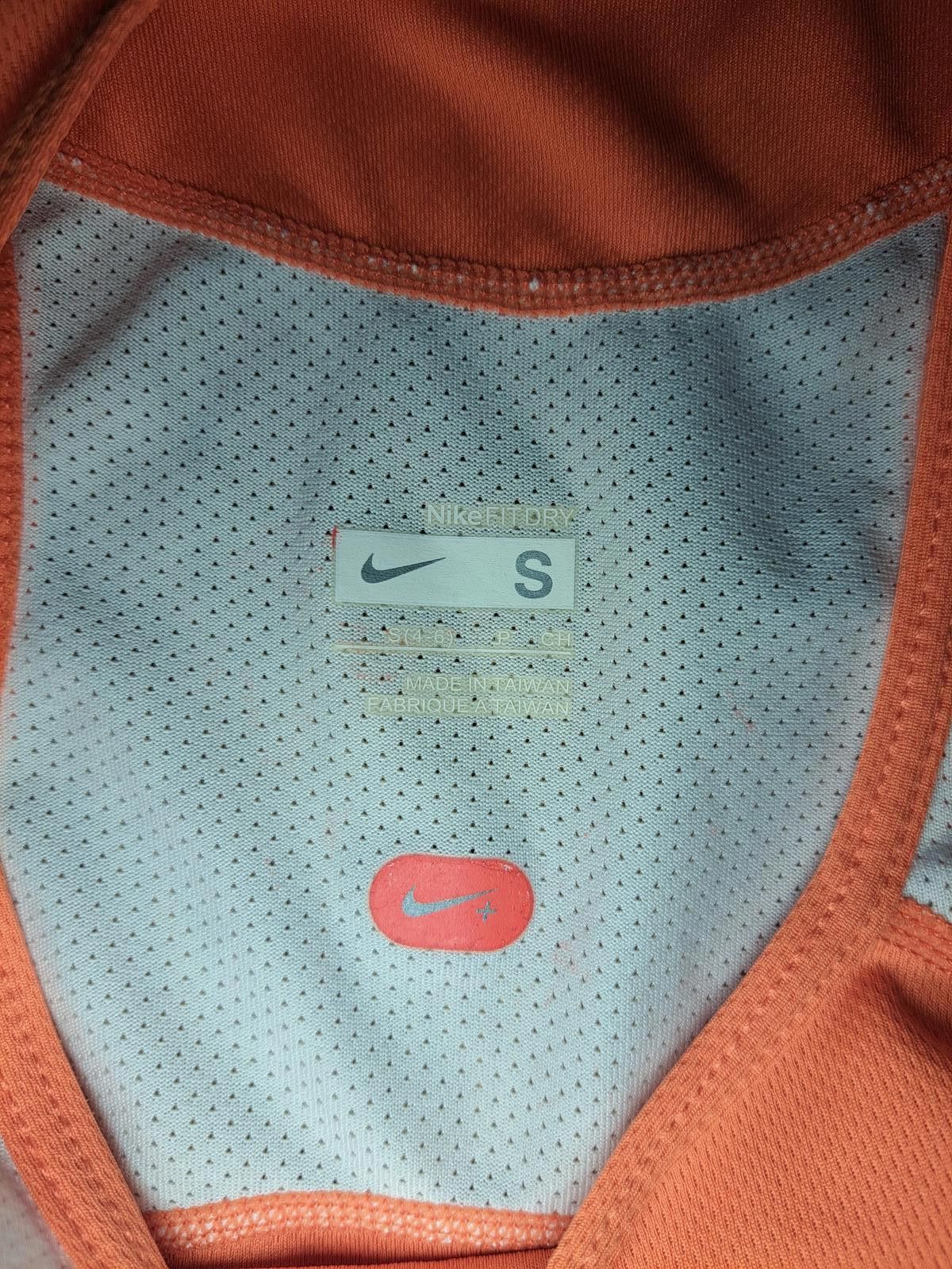 Nike Nike Dri Fit Tank Top Womens Small 4-6 Orange Activewear Size ONE SIZE - 2 Thumbnail