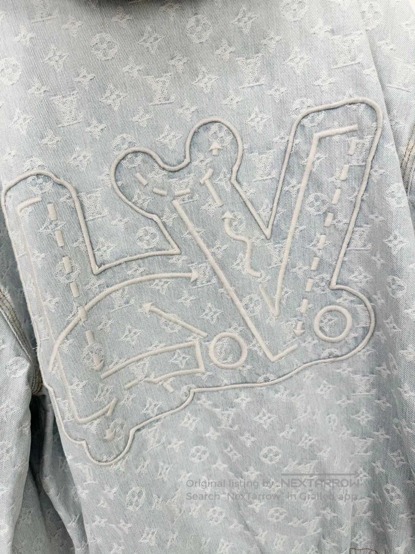 Louis Vuitton Louis Vuitton Denim Jacket (Collaboration). Size US L / EU 52-54 / 3 - 5 Thumbnail