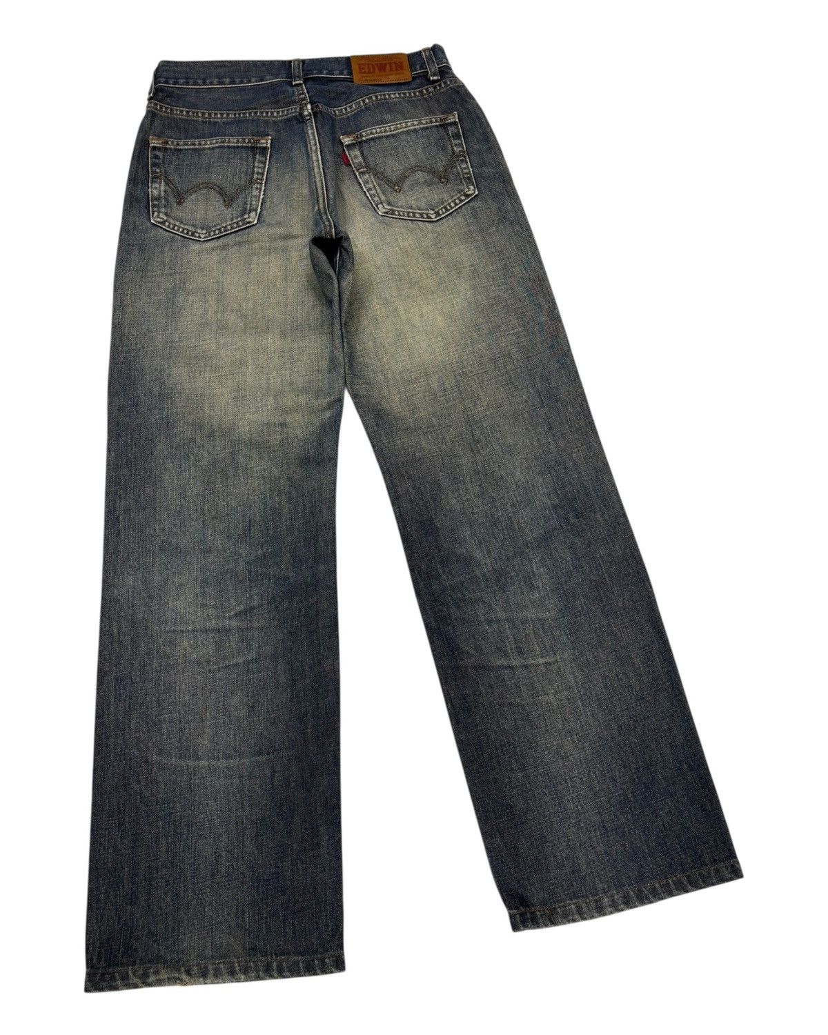 Kapital Edwin 503z Rusty Loose Jean Distressed Denim Size US 28 / EU 44 - 4 Thumbnail