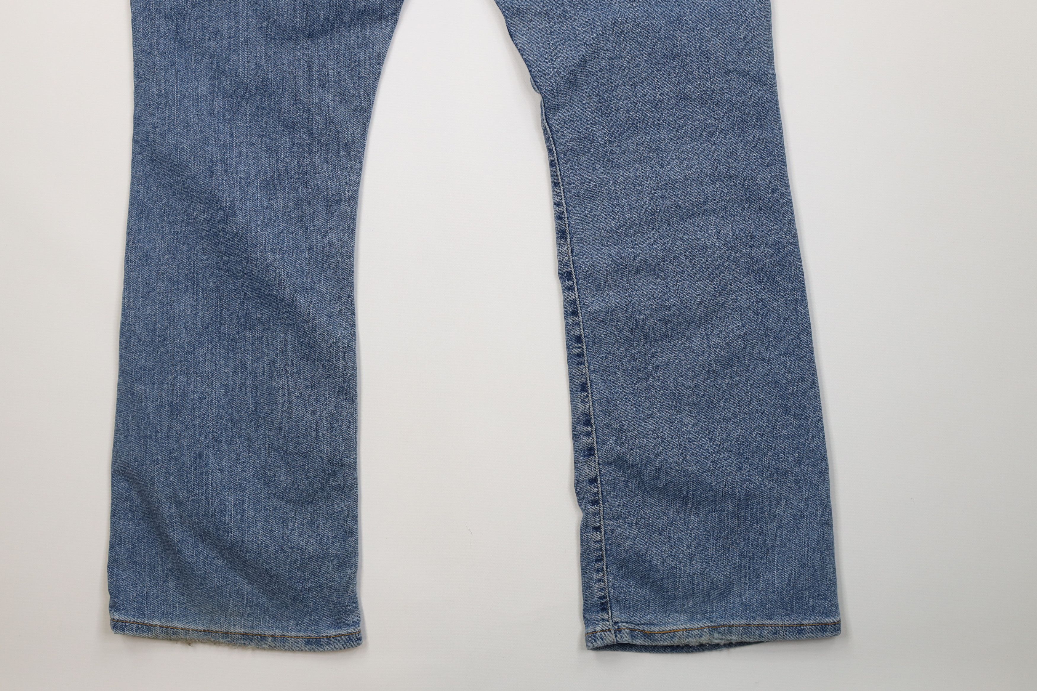 Levi's Vintage Y2K Levis 515 Bootcut Flared Denim Jeans Blue Size 38" / US 16 / IT 52 - 16 Thumbnail