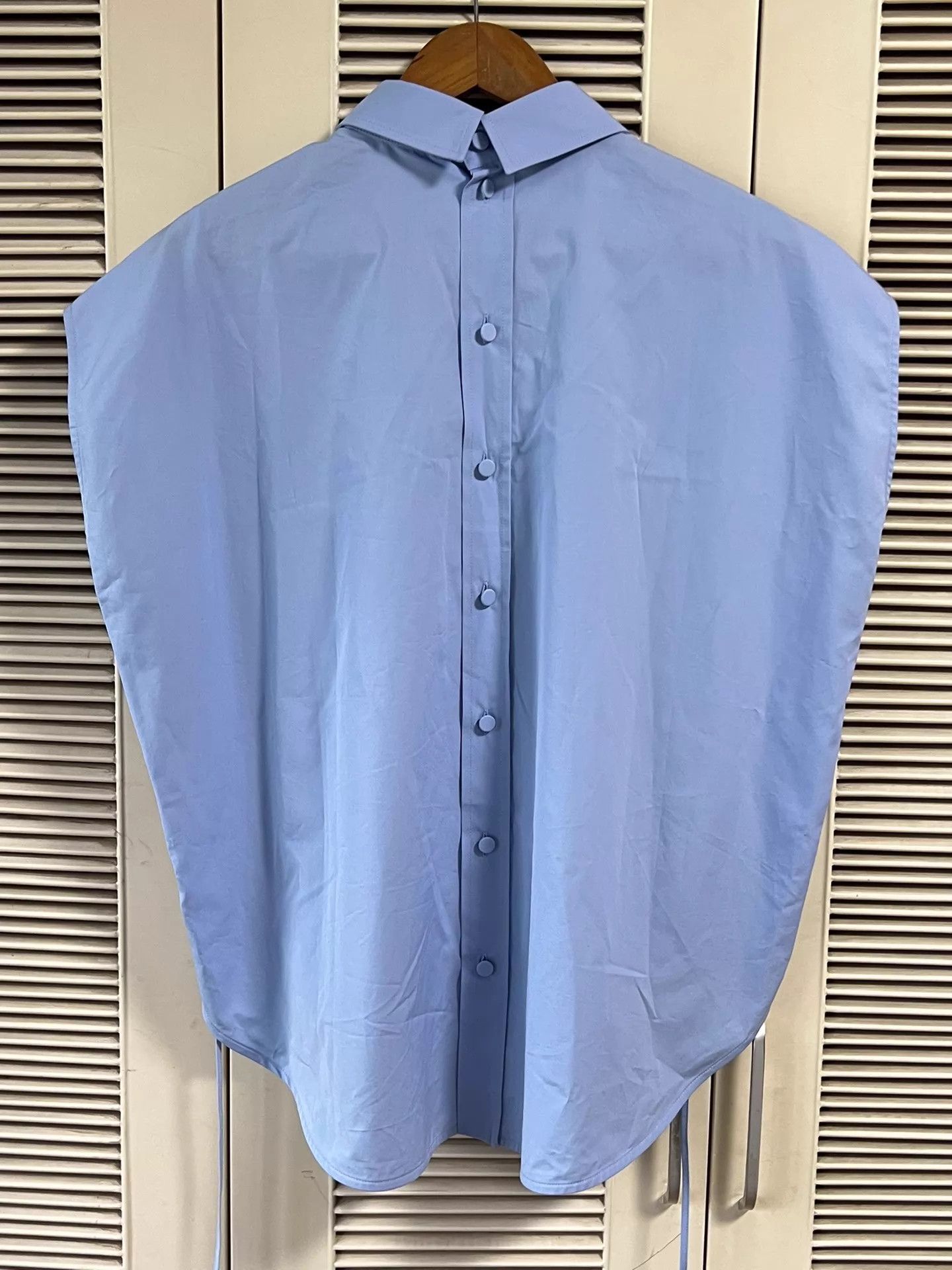 Gucci Gucci Sleeveless Shirt Blue 36 Size XS / US 0-2 / IT 36-38 - 2 Thumbnail