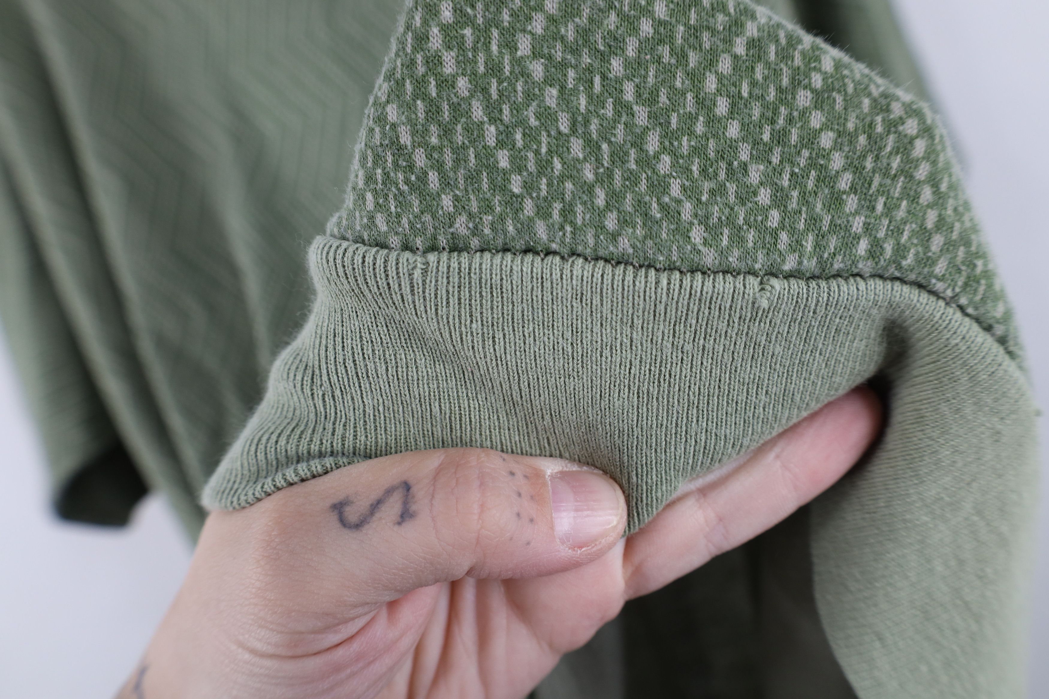 Vintage Vintage 90s Streetwear Knit Pullover Polo Shirt Green Size US XXL / EU 58 / 5 - 10 Thumbnail