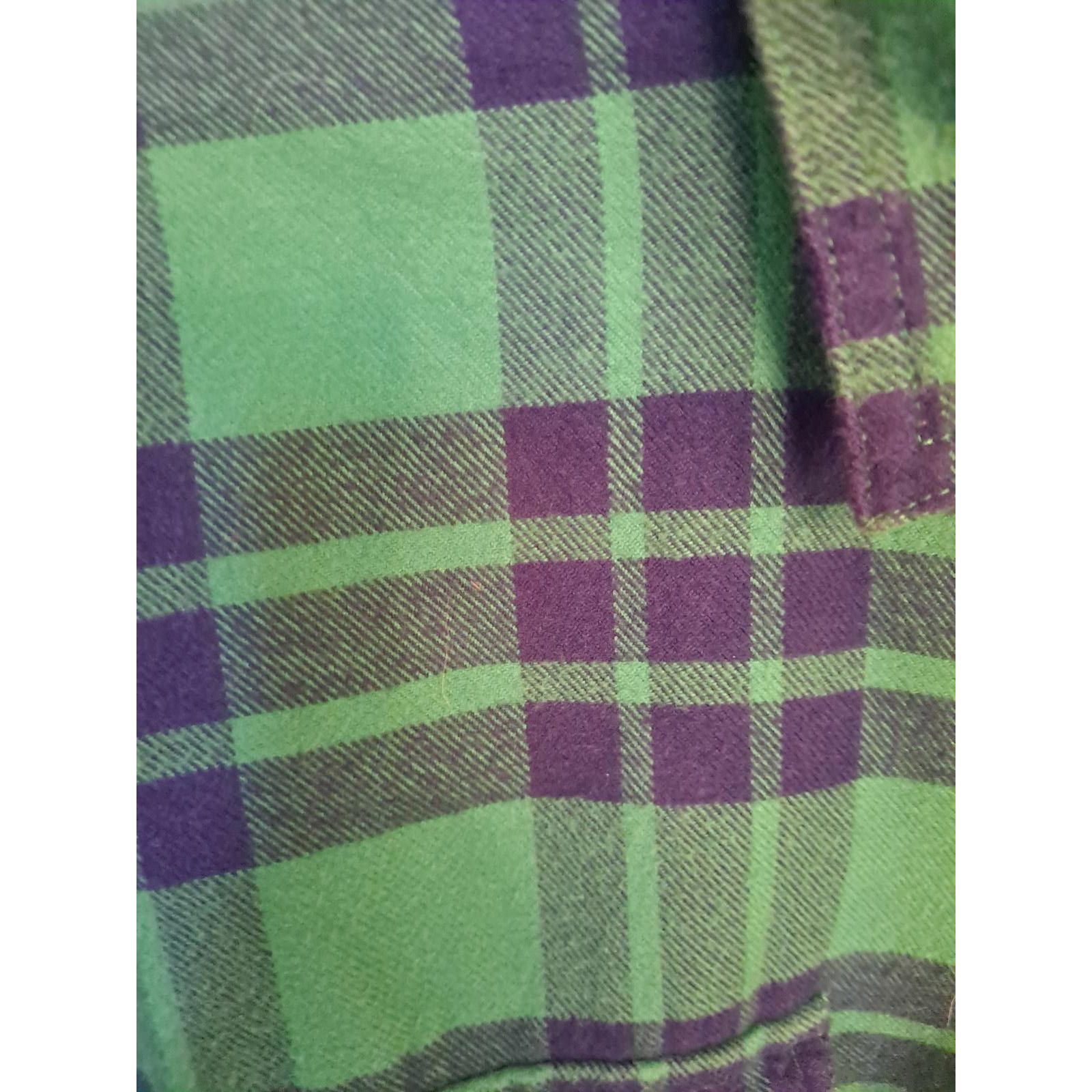 L.L. Bean L.L. Bean Traditional Fit Green and Blue Insulated Flannel J Size US XL / EU 56 / 4 - 2 Thumbnail