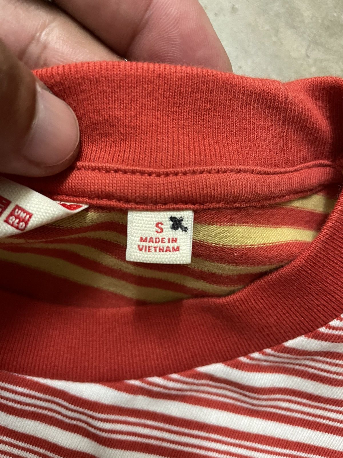 Marni × Uniqlo Marni x Uniqlo Tshirt Striped Design Size US S / EU 44-46 / 1 - 4 Thumbnail