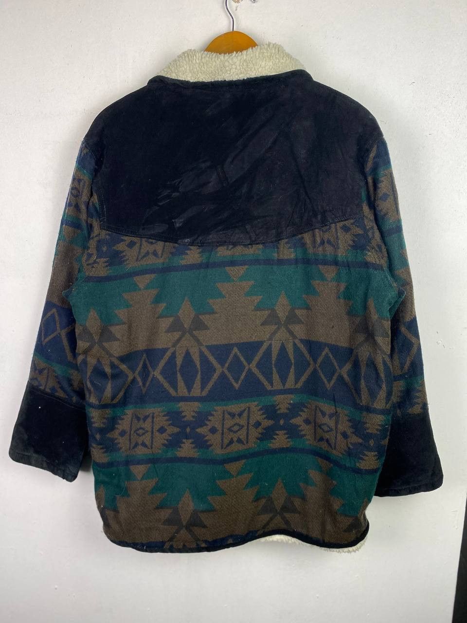 Italic via nova pelle navajo suede jacket fleece lining nice design Size US XL / EU 56 / 4 - 9 Thumbnail