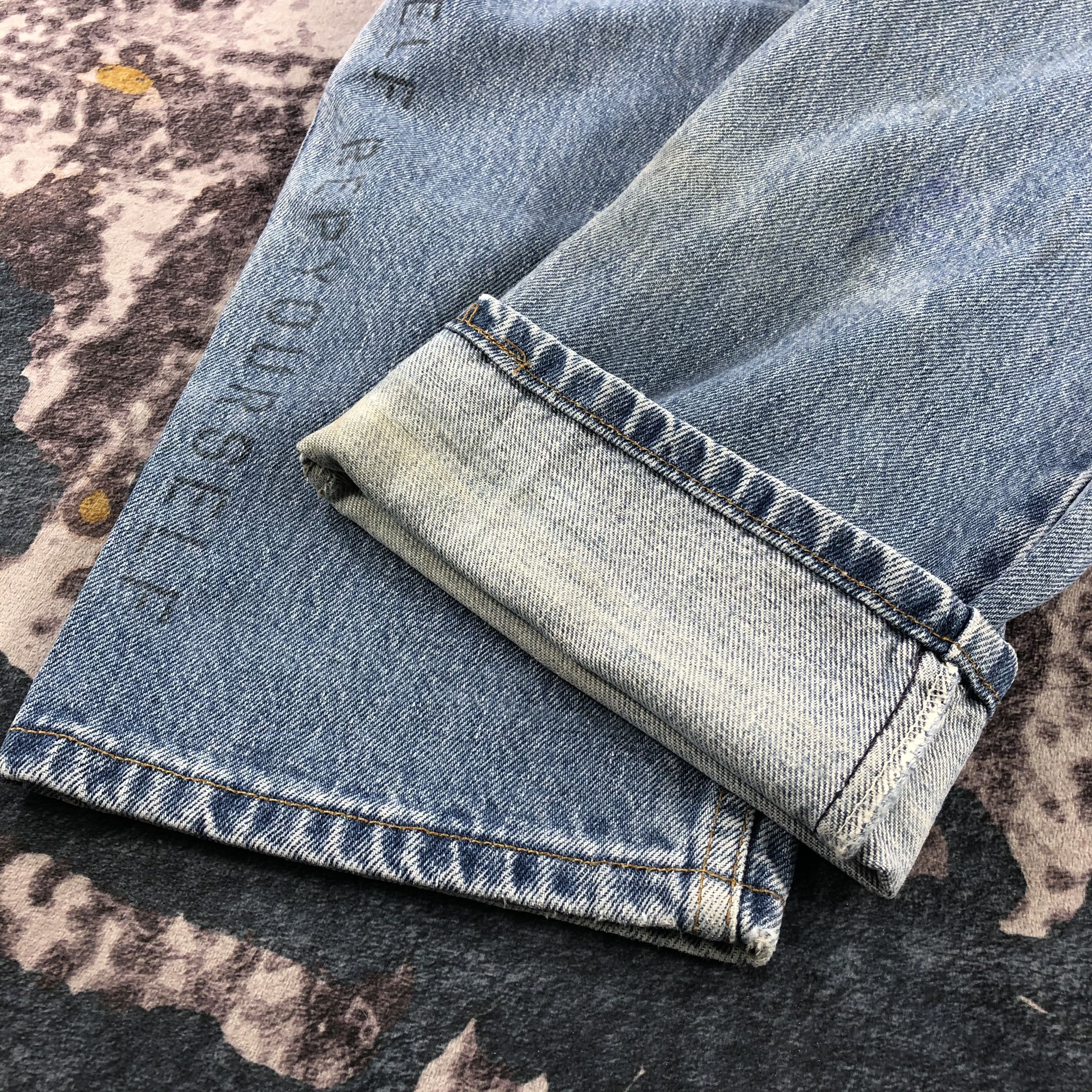 Levi's × Vintage Vintage 90s Light Wash Levis 550 Jeans-JM2718 Size US 33 - 10 Thumbnail