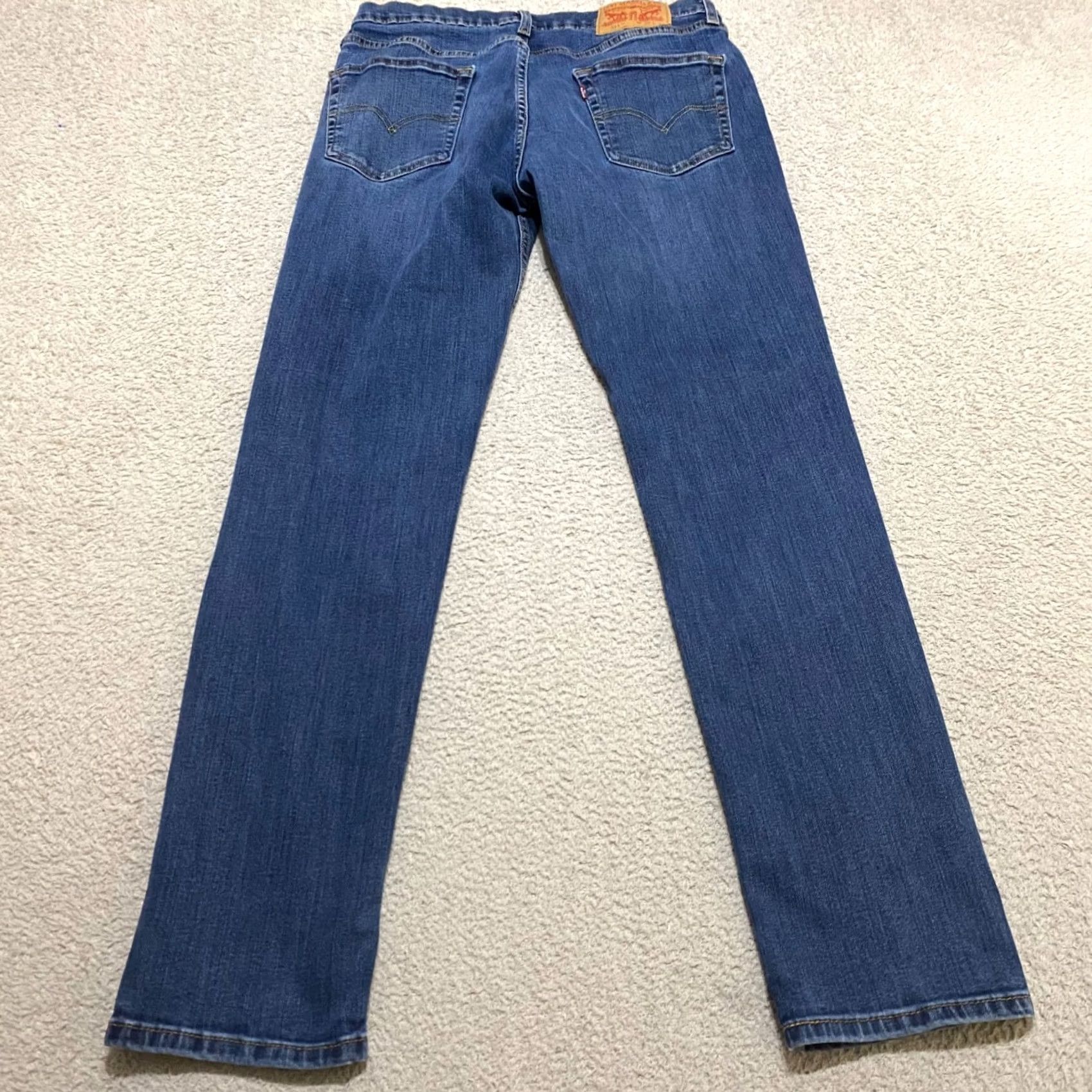 Levi's Levi's 511 Jeans Slim Straight Mid Wash Blue Denim 32x30 Regular Inseam 5-Pocket Mens Jeans Size US 32 / EU 48 - 2 Thumbnail