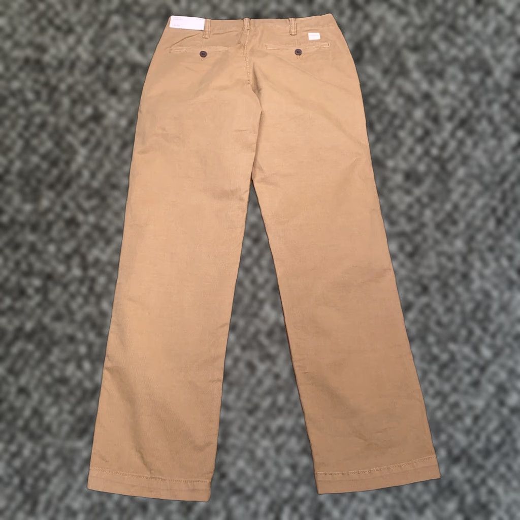 American Eagle Outfitters American Eagle Outfitters Original Straight Pants Mens 28x32 Khaki Mid Rise New Size US 28 / EU 44 - 1 Thumbnail