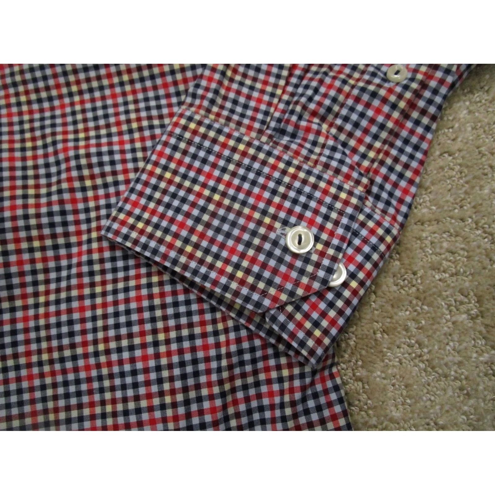Eton Eton Shirt Men 2XL Multicolor Check Long Sleeve Button-Up Casual Shirt Size US XXL / EU 58 / 5 - 3 Thumbnail